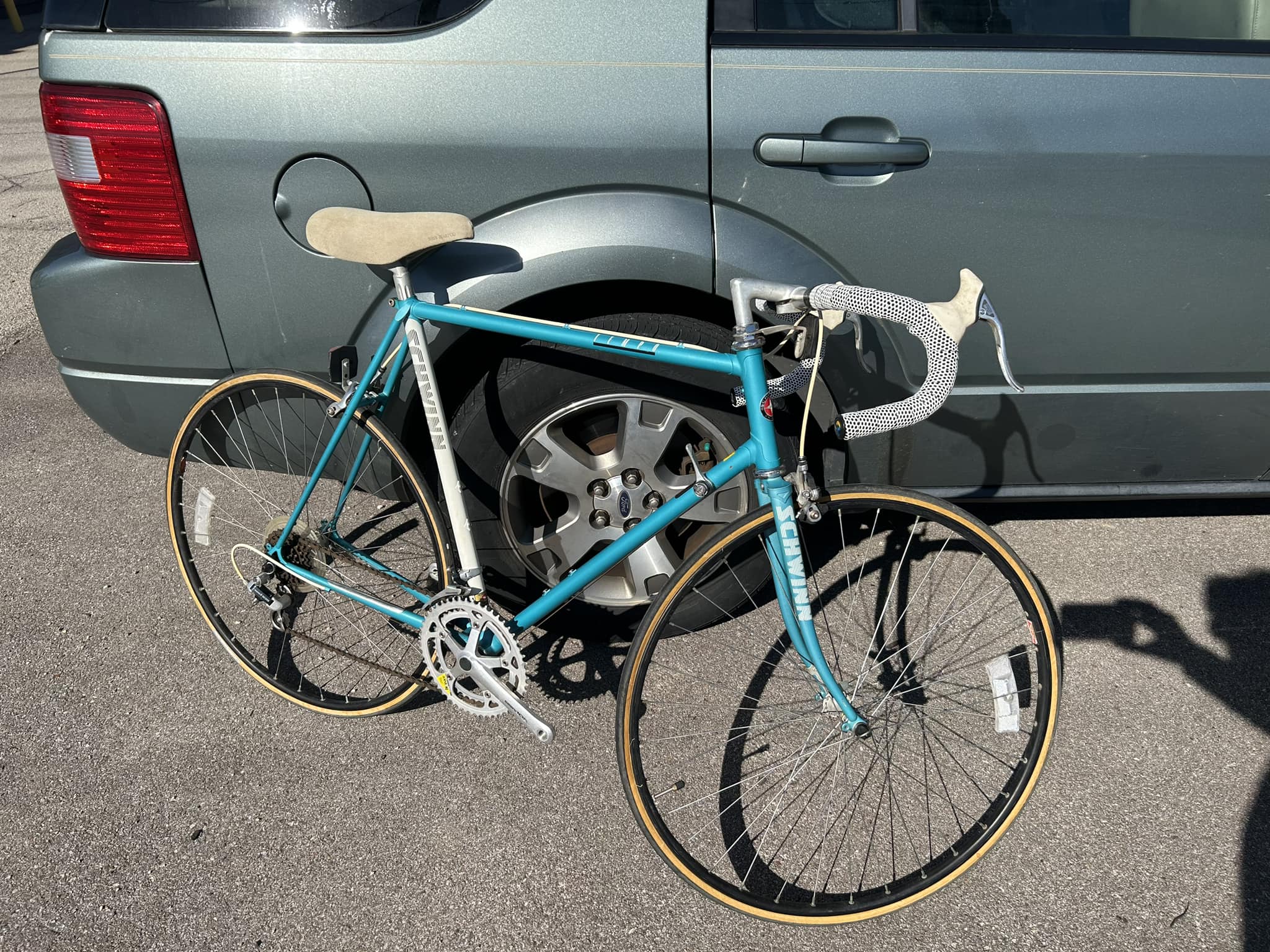 Restored 1987 Schwinn Tempo with chromed Tange fork