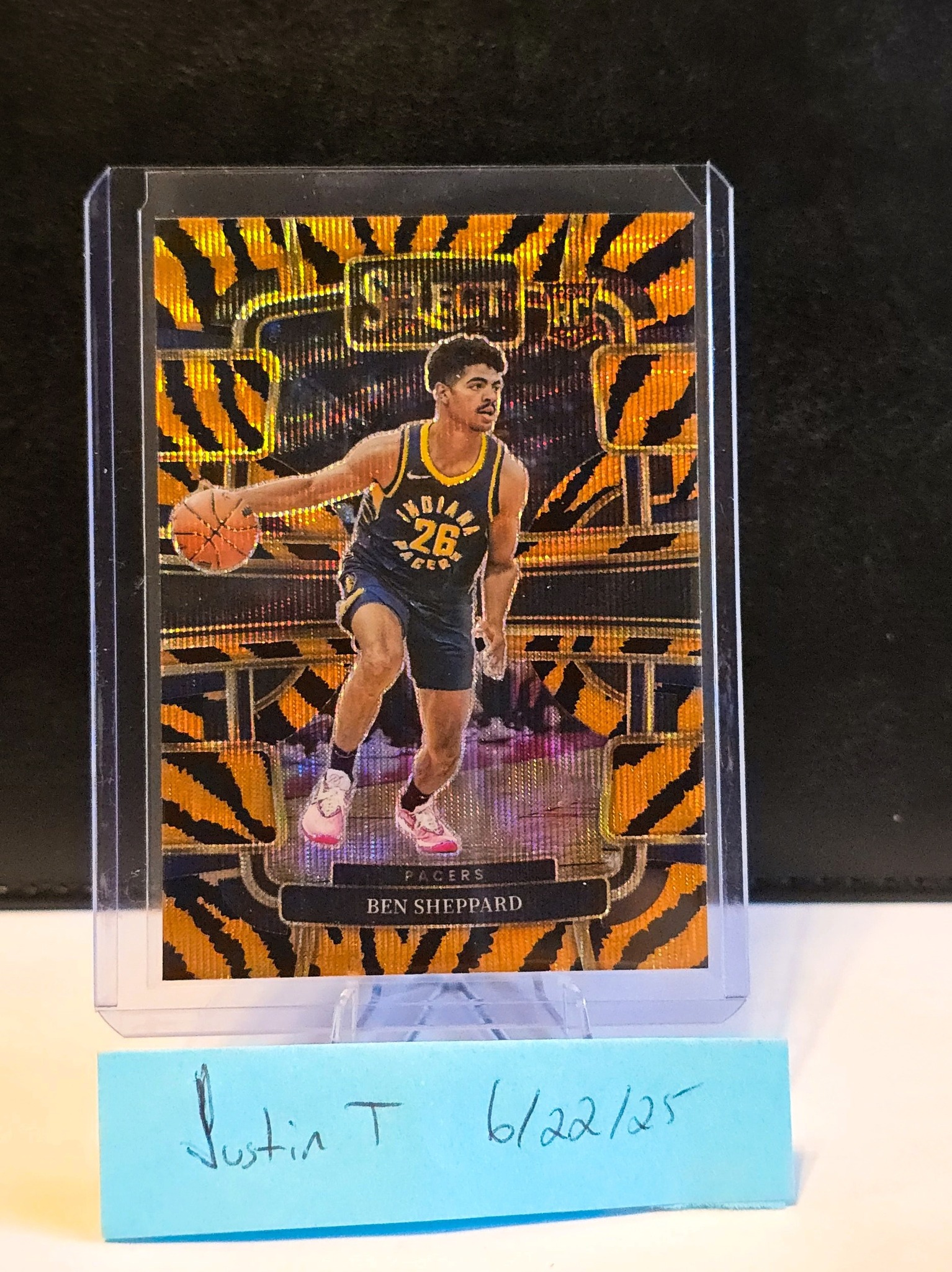 Bennedict Mathurin Rookie Patch Auto /99 from 2022-23 
