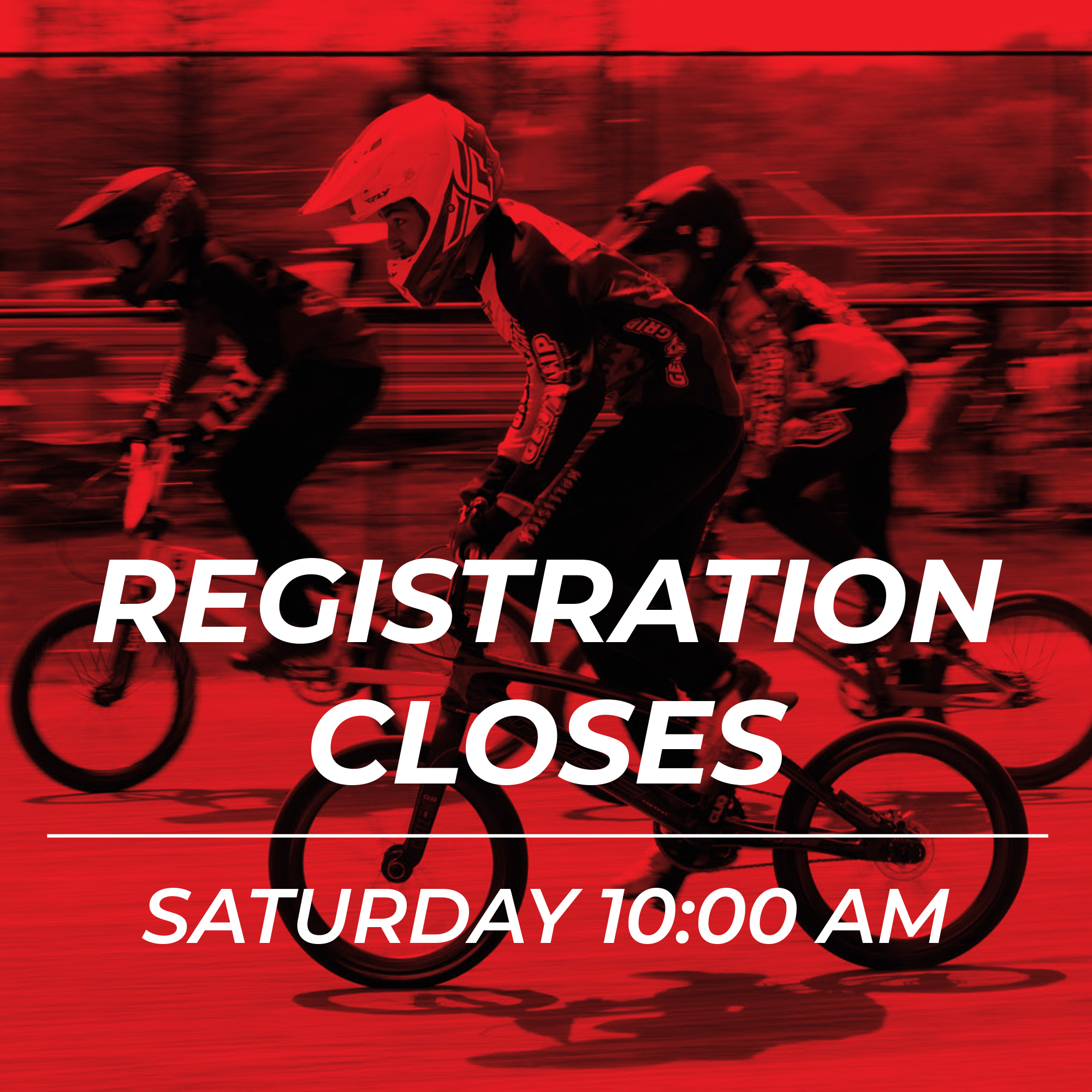 NOVA BMX - ‼Registration closes in 24 hours for this Saturday's race‼ ...