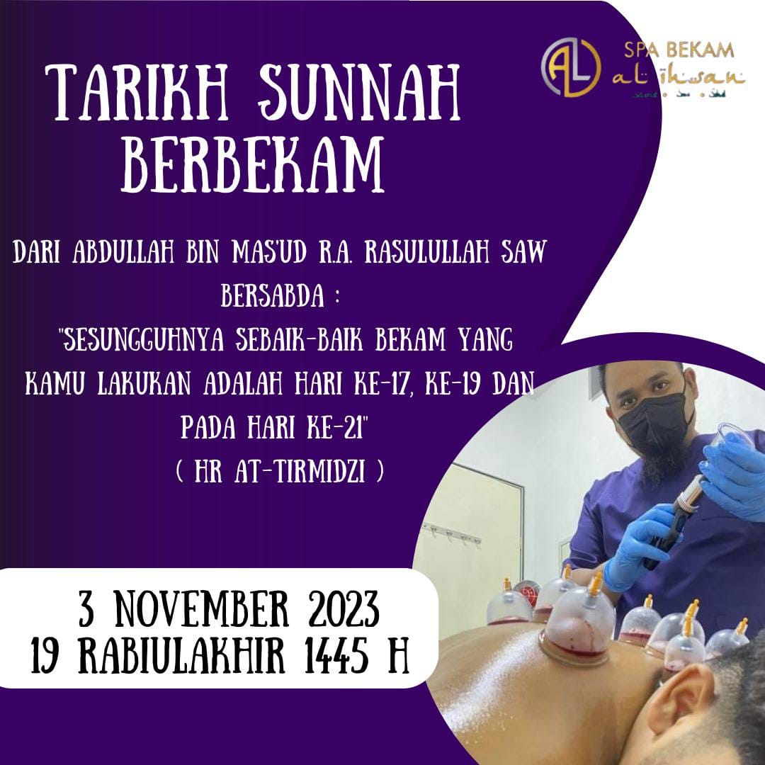 Sabda Nabi Muhammad S.A.W... - Spa Bekam Al Ihsan - Shah Alam