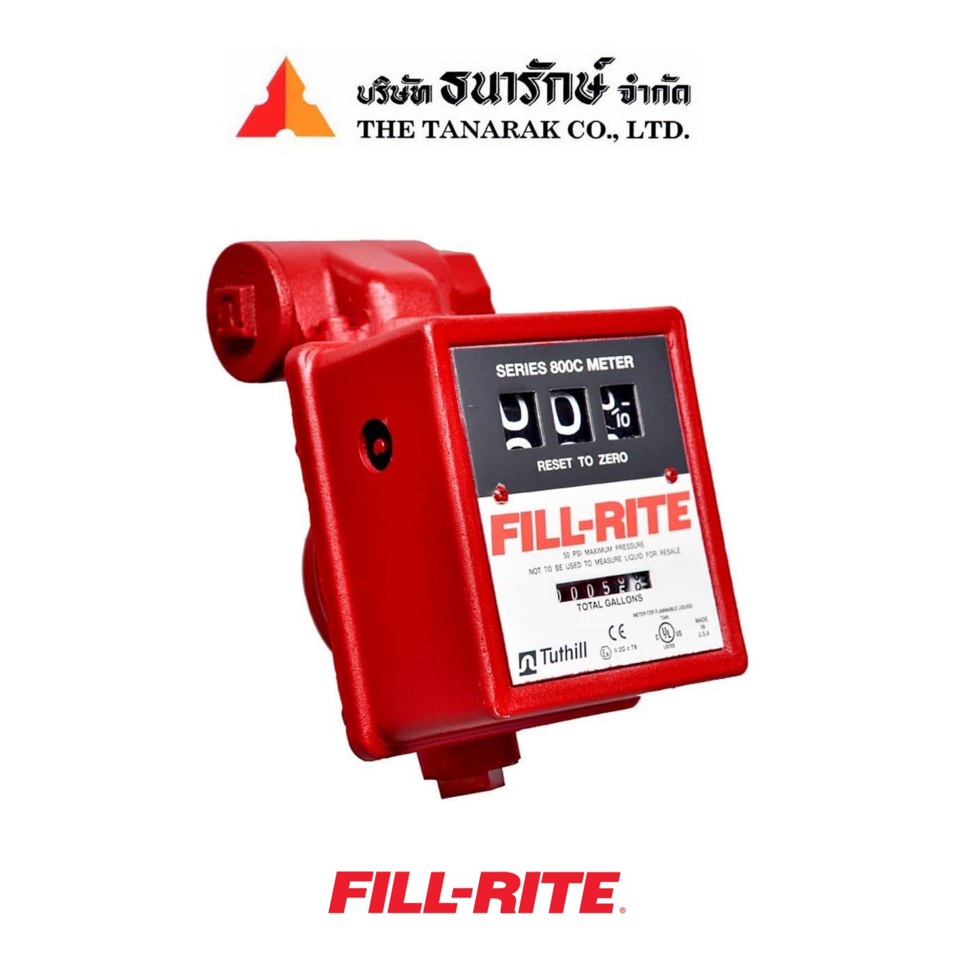 The Tanarak - FILL-RITE Mechanical Meter Model 806CL มิเตอร์ 3 หลัก ...