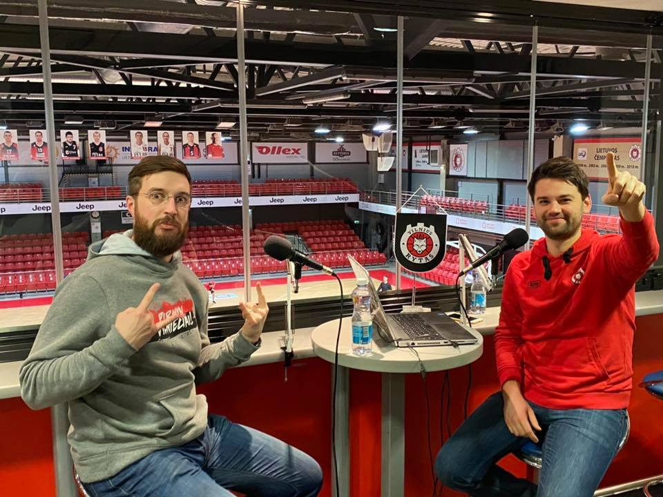 BC RYTAS, Vilnius - Tylos, vyksta įrašas! 🎙🎙 RYTO podcasto šeimininkas ...
