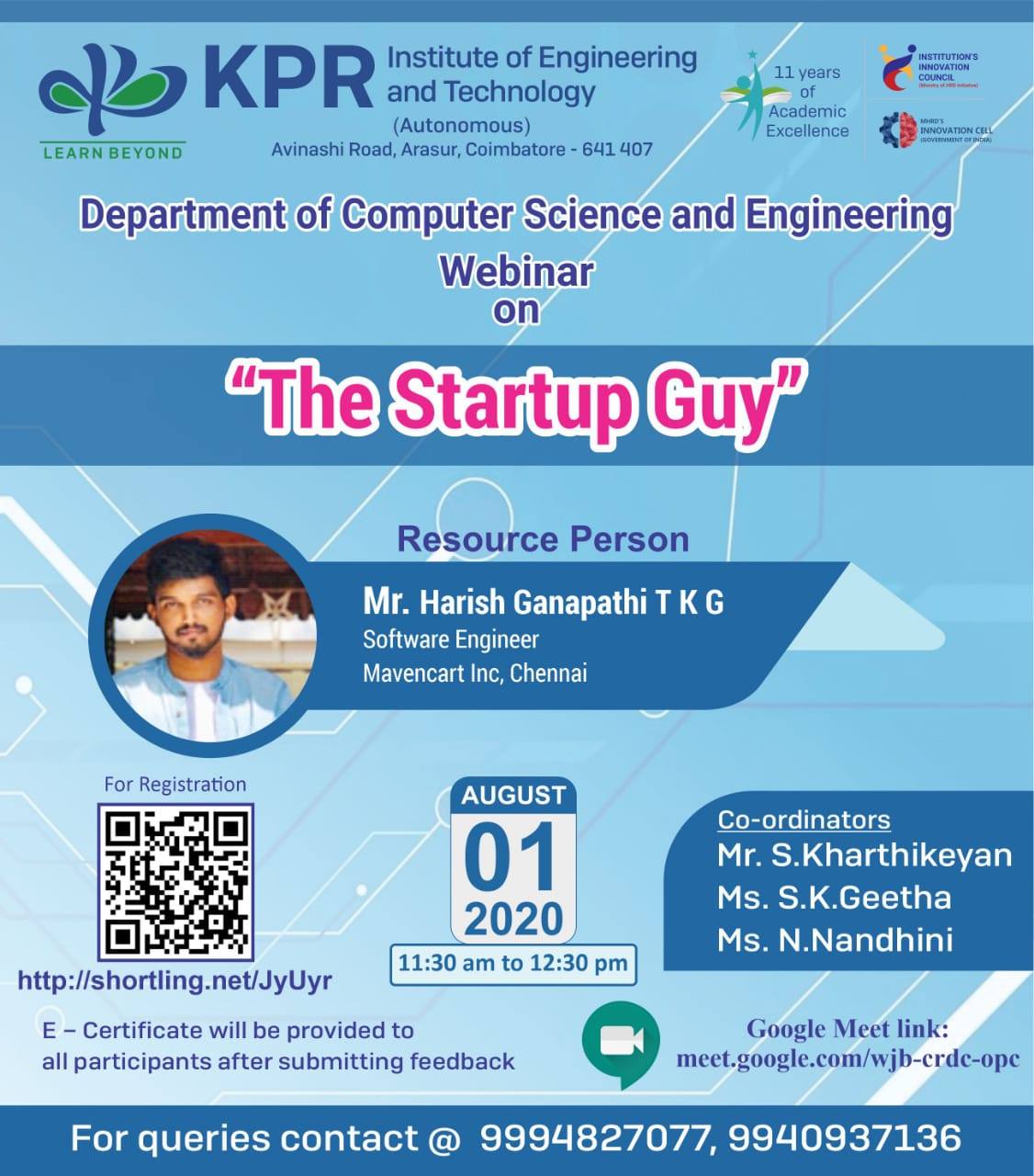 KPR Institute of Engineering and Technology - Department of Computer ...