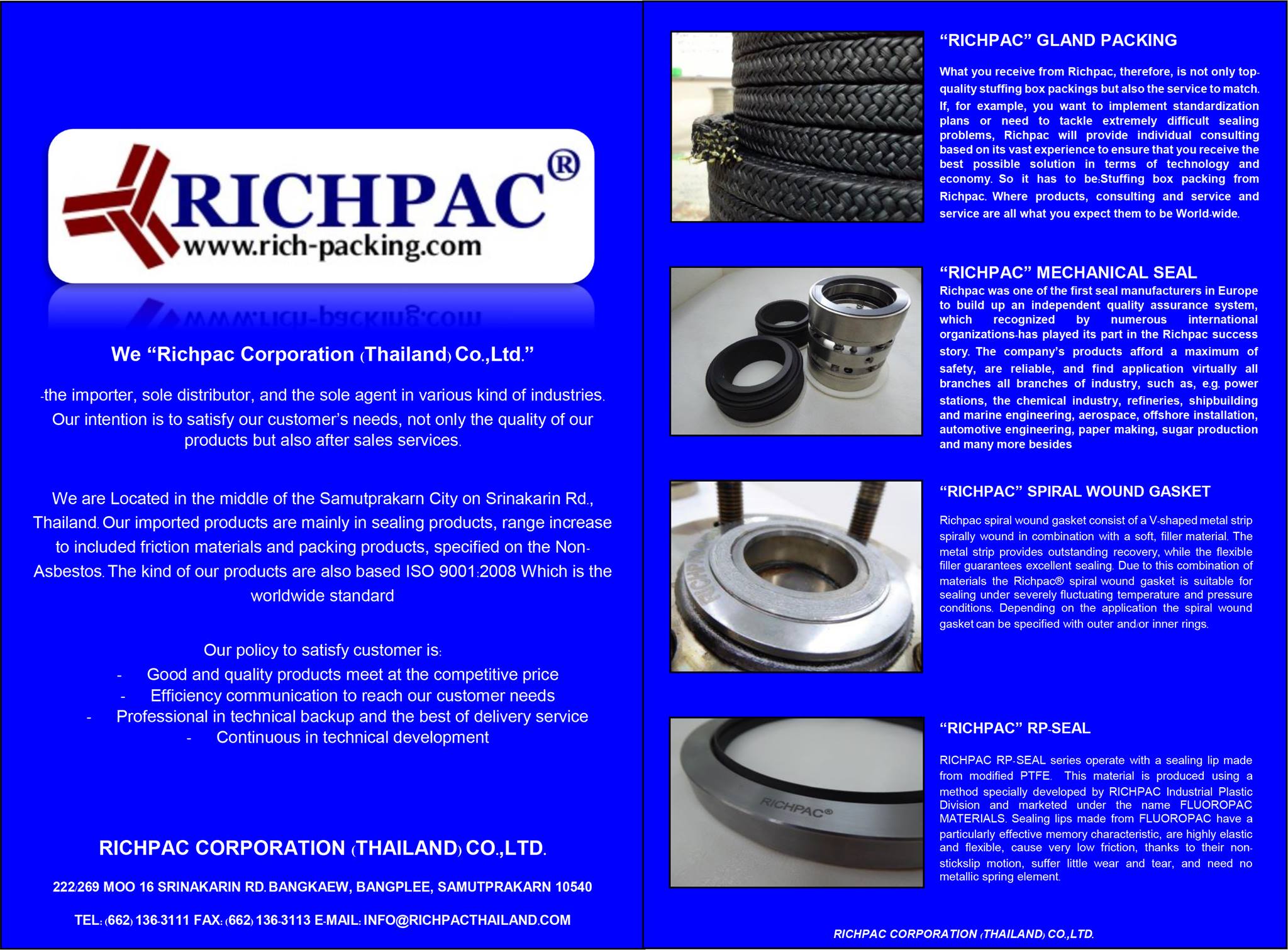 Richpac Corperation Thailand | Bangkok
