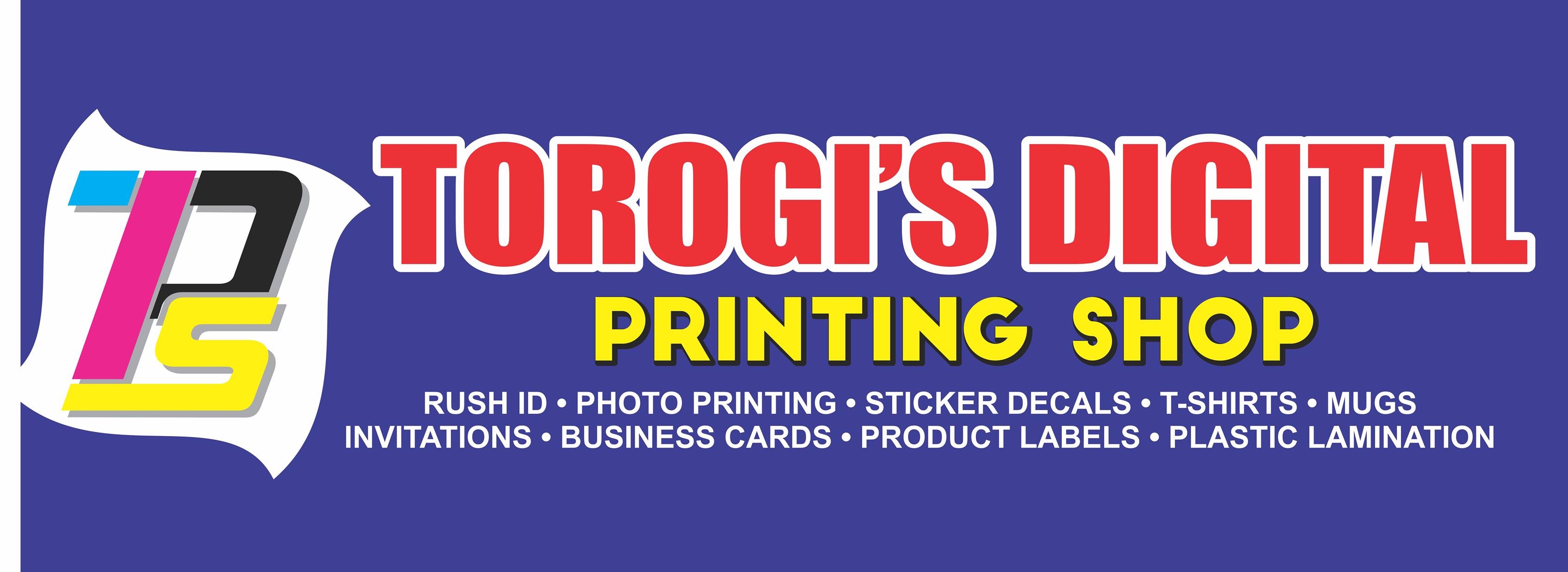 TOROGI's Digital Printing Shop | Isabela