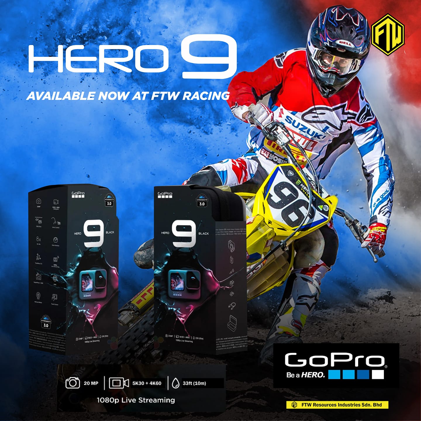 FTW Racing - Available Now At @ftwracing The GoPro Hero... | Facebook