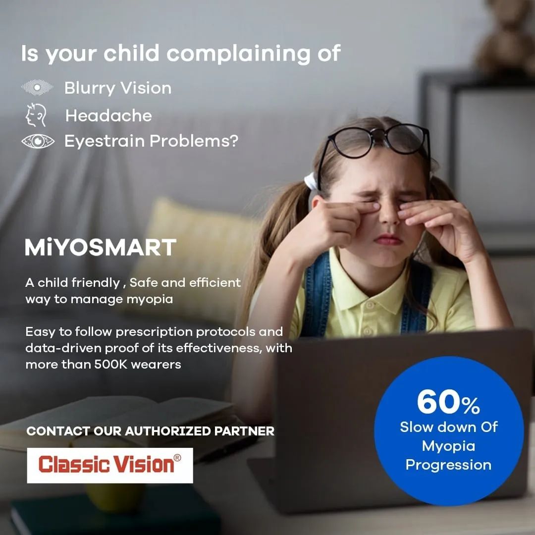 Classic Vision - Myopia Control Glasses The safest and...
