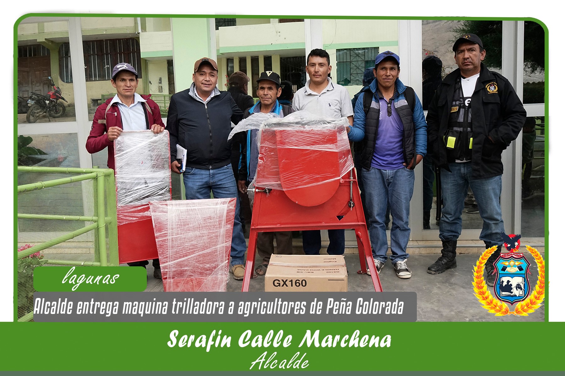 Municipalidad - 🟢⚪🔴#MDL ||𝐀𝐋𝐂𝐀𝐋𝐃𝐄 𝐄𝐍𝐓𝐑𝐄𝐆𝐀 𝐌𝐀𝐐𝐔𝐈𝐍𝐀 𝐓𝐑𝐈𝐋𝐋𝐀𝐃𝐎𝐑𝐀 𝐀 ...