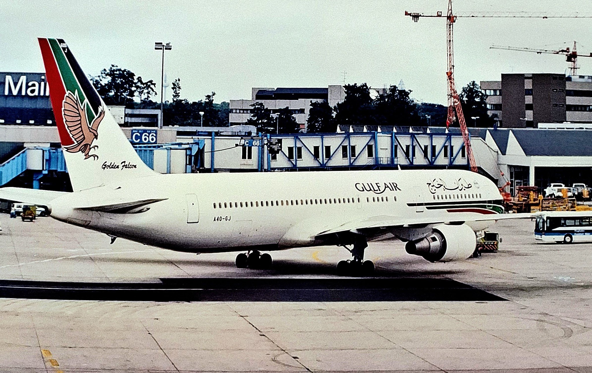 Gulf Air Boeing 767-3P6(ER) 50th anniversary plane