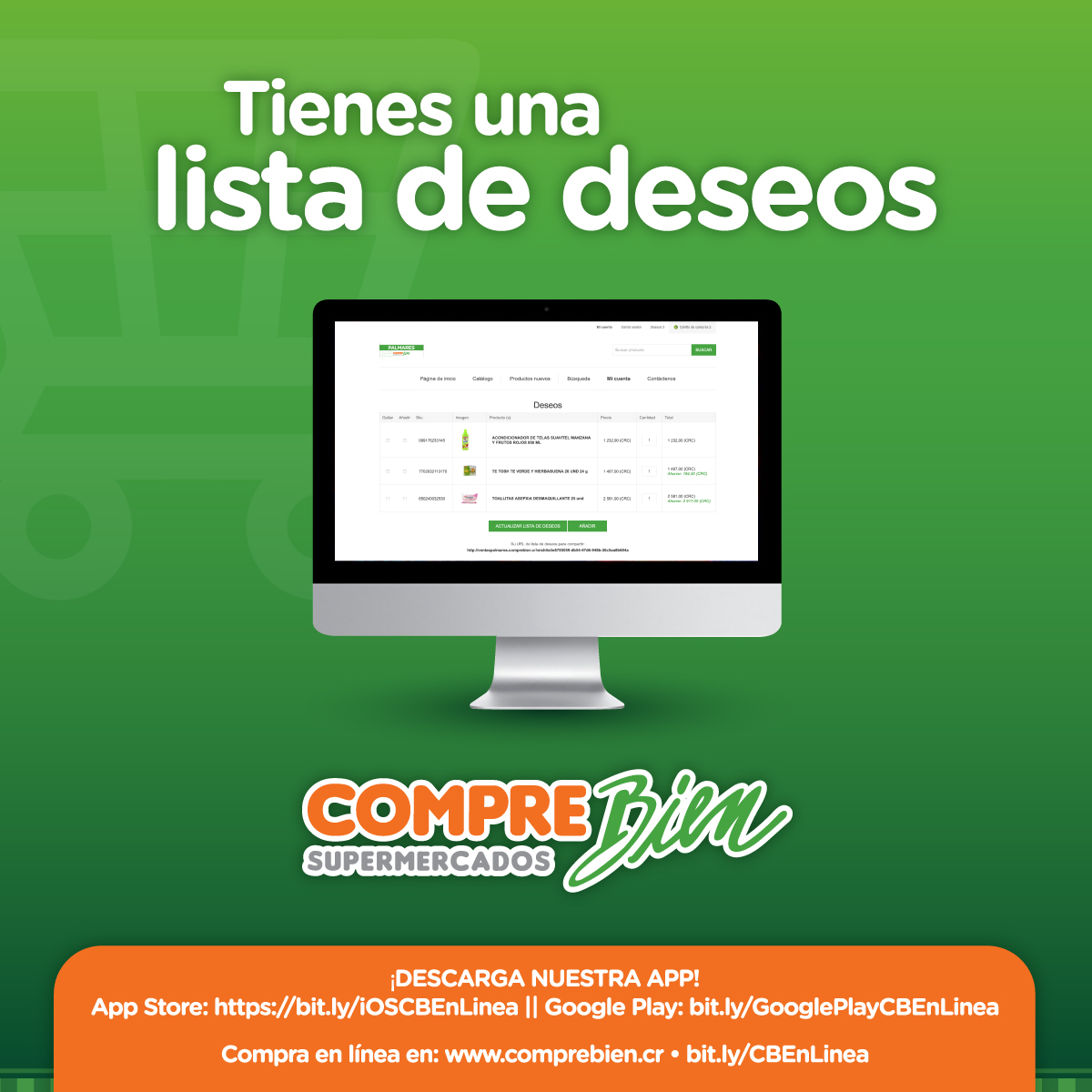 🤩 En nuestra página de pedidos... - Supermercados Compre Bien | Facebook