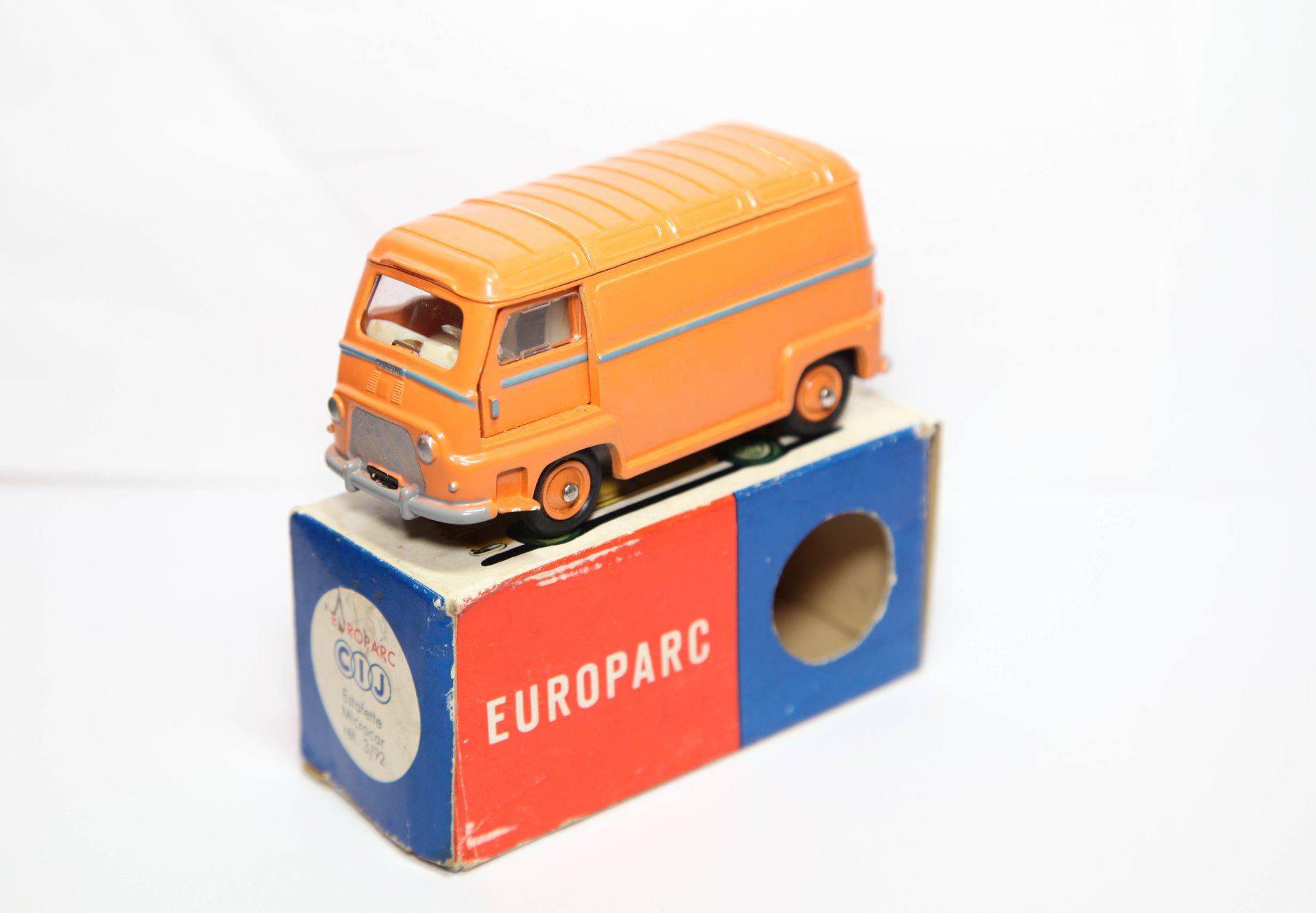 ミニカー CIJ 3/91 RENAULT ESTAFETTE CIJ No 3/92 Europarc Renault Estafette Microcar In Its Original