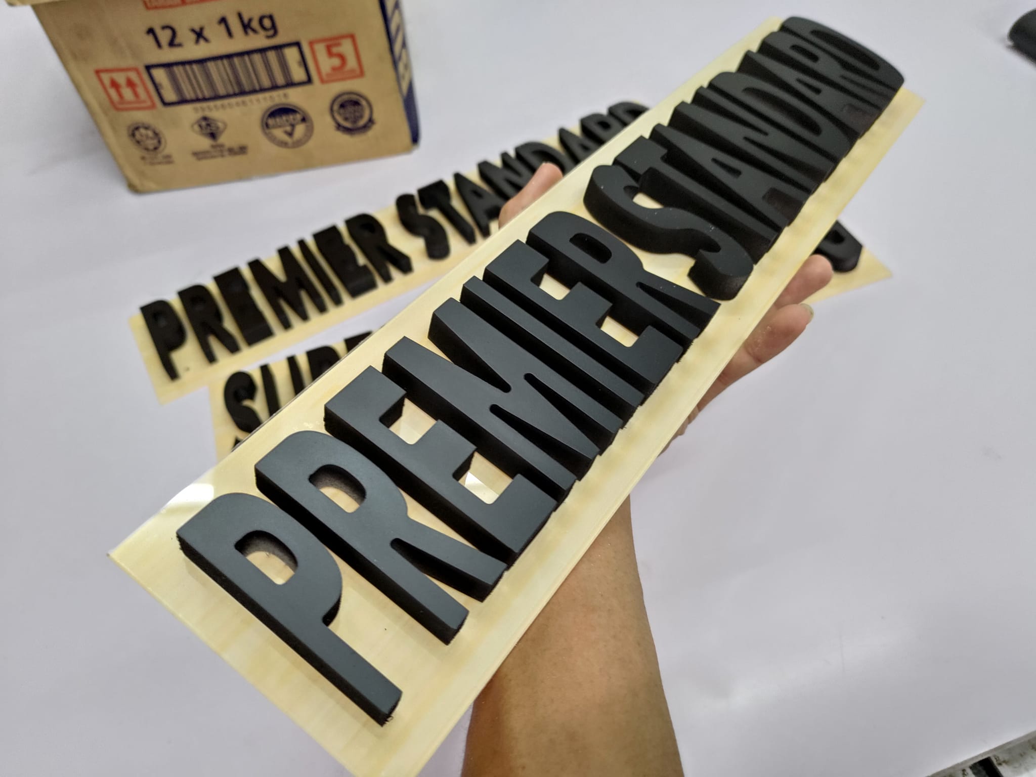 3D Label Signage‼️🤩🤩 🇲🇾 ANDA MASIH... - OneSign Advertising