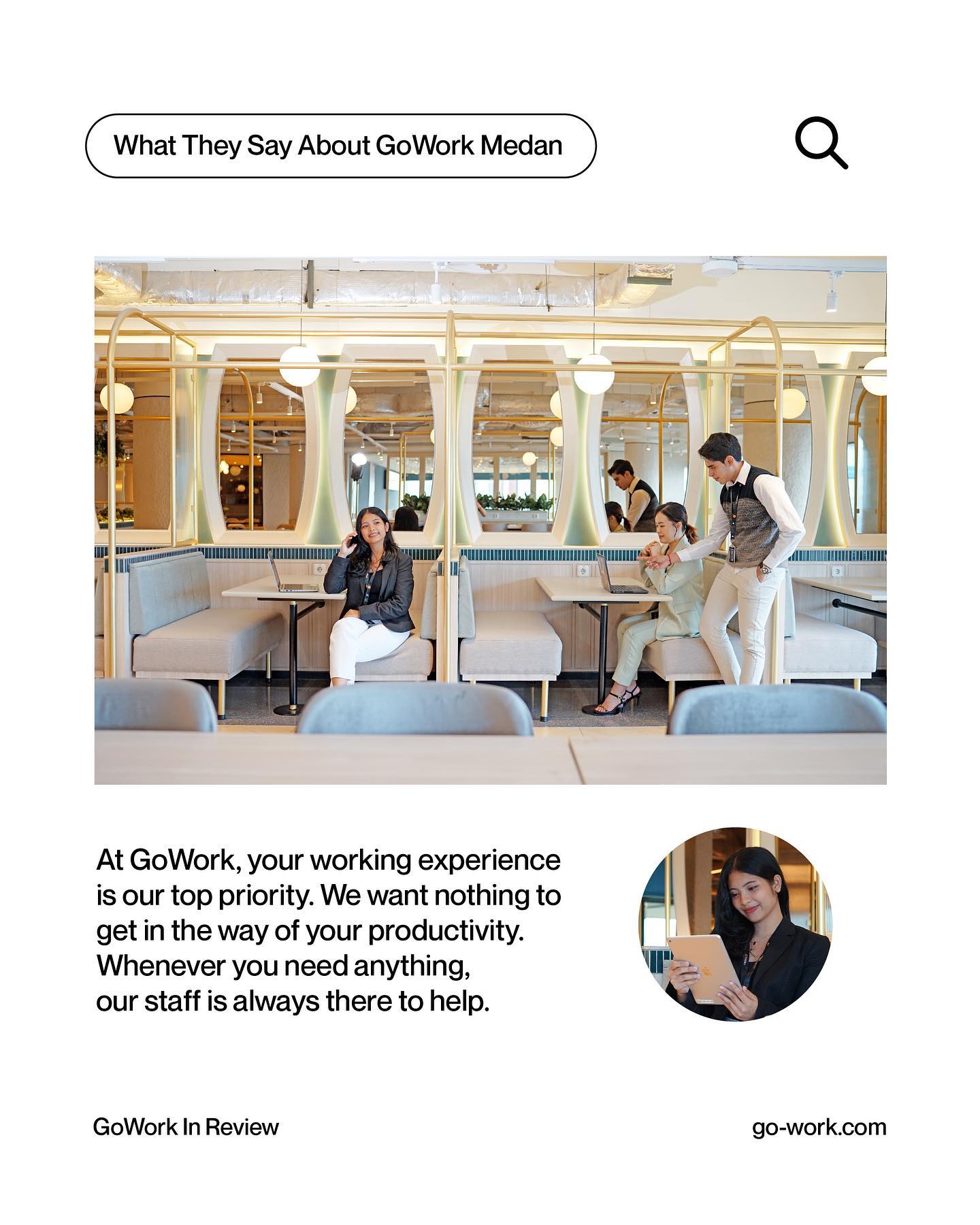 GoWork - 🎉 Take a peek inside our incredible workspace at...