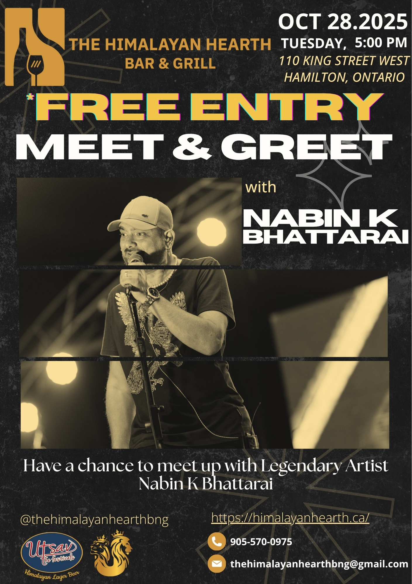Meet & Greet with Legendary Singer Nabin K Bhattarai