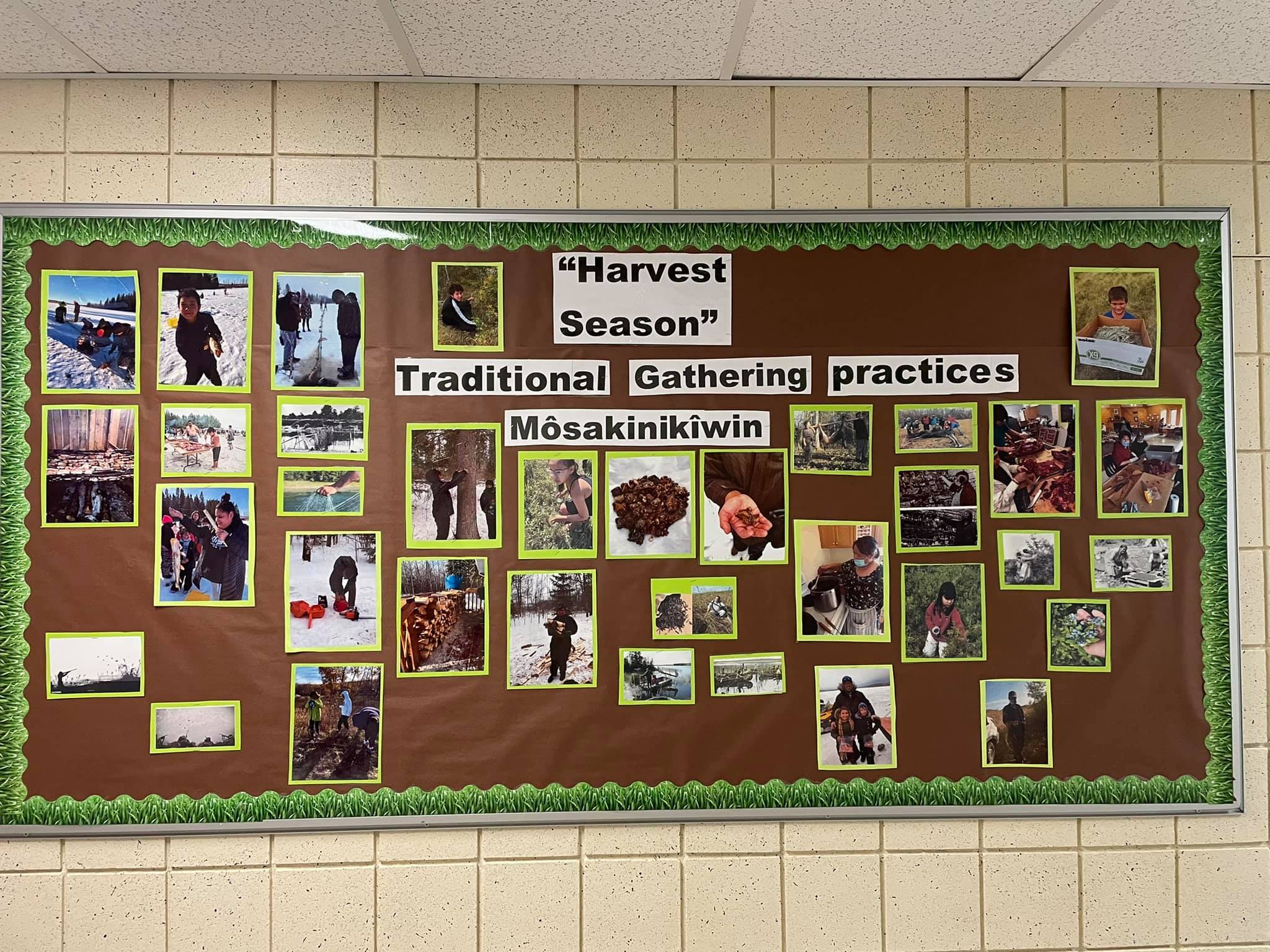Land based bulletin board… too often when we think of “Harvest Season ...