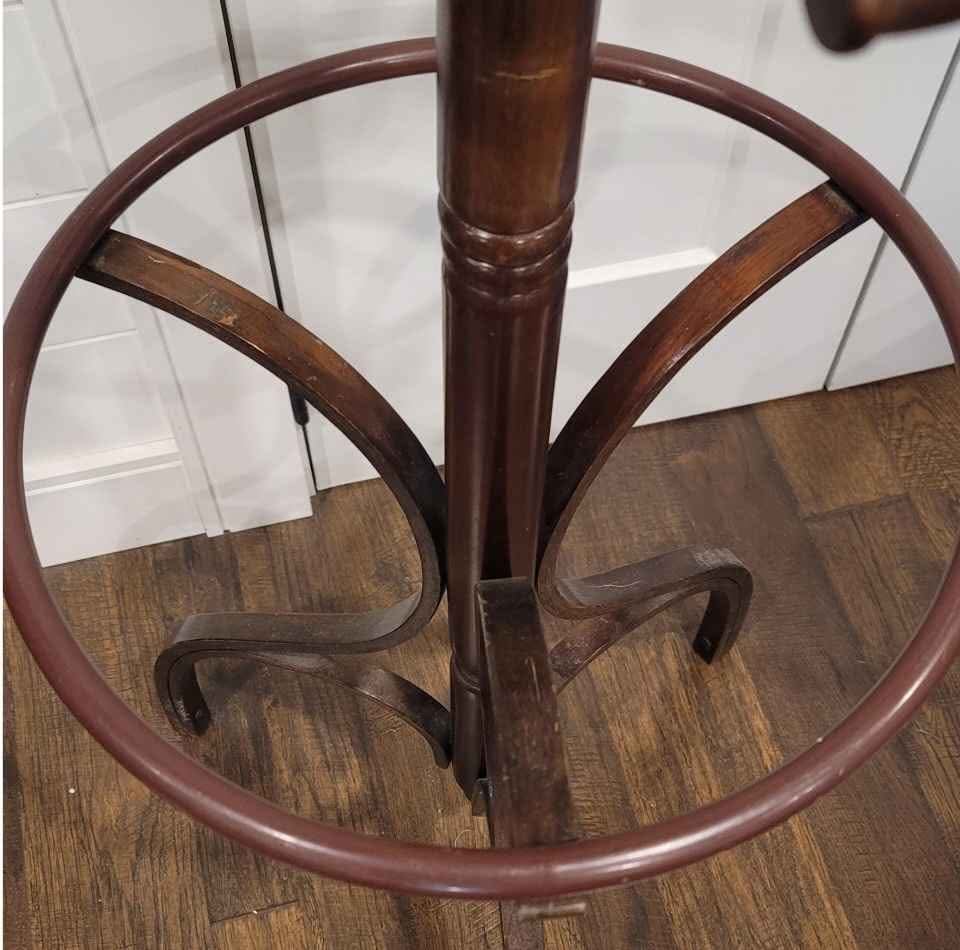 Vintage Bentwood Coat & Hat Rack Tree Revolving Rotating Top Thonet ...