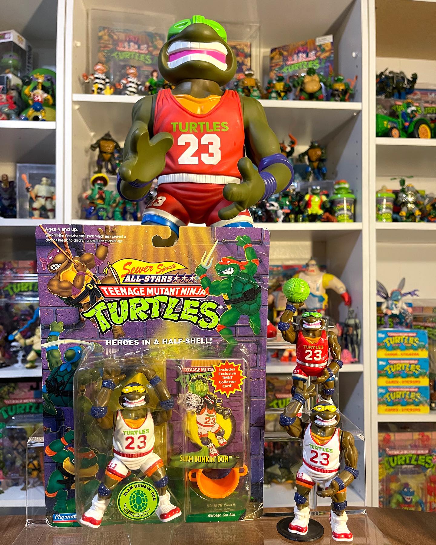 Rare 1994 TMNT white jersey Slam Dunkin Don found after 30 years