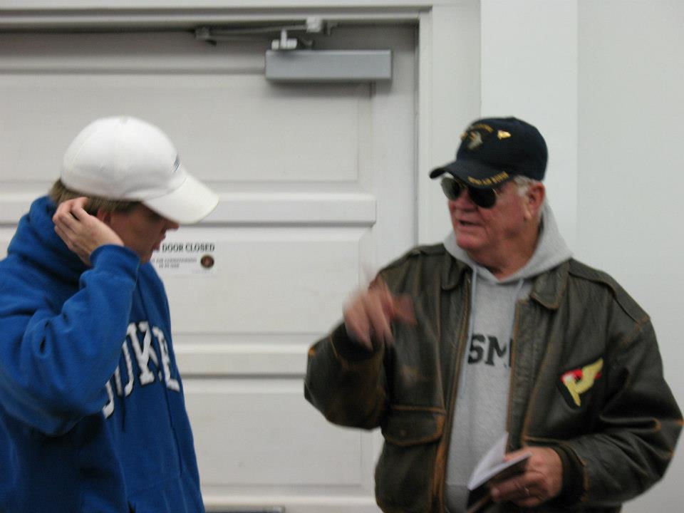 Dennis P Rouse Memorial - Always had a captive audience. — with Ken ...