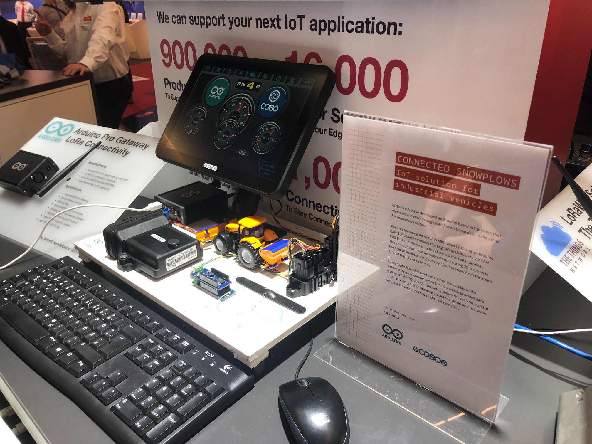 Arduino - Ardui-snow plows! COBO Group has developed an...