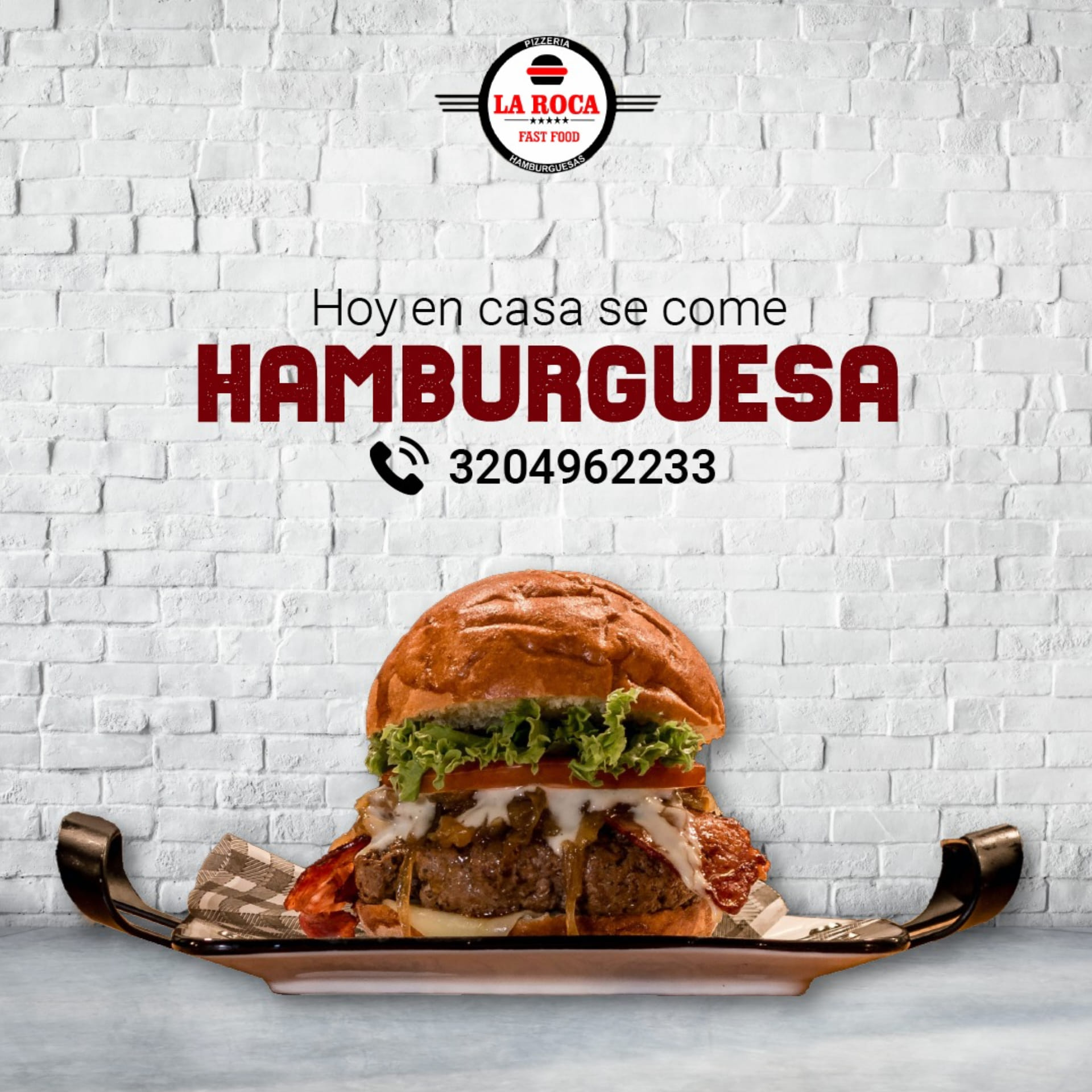 La Roca Fast Food - Hoy la cita es las 7:00pm ⚽ Veamos juntos el final ...