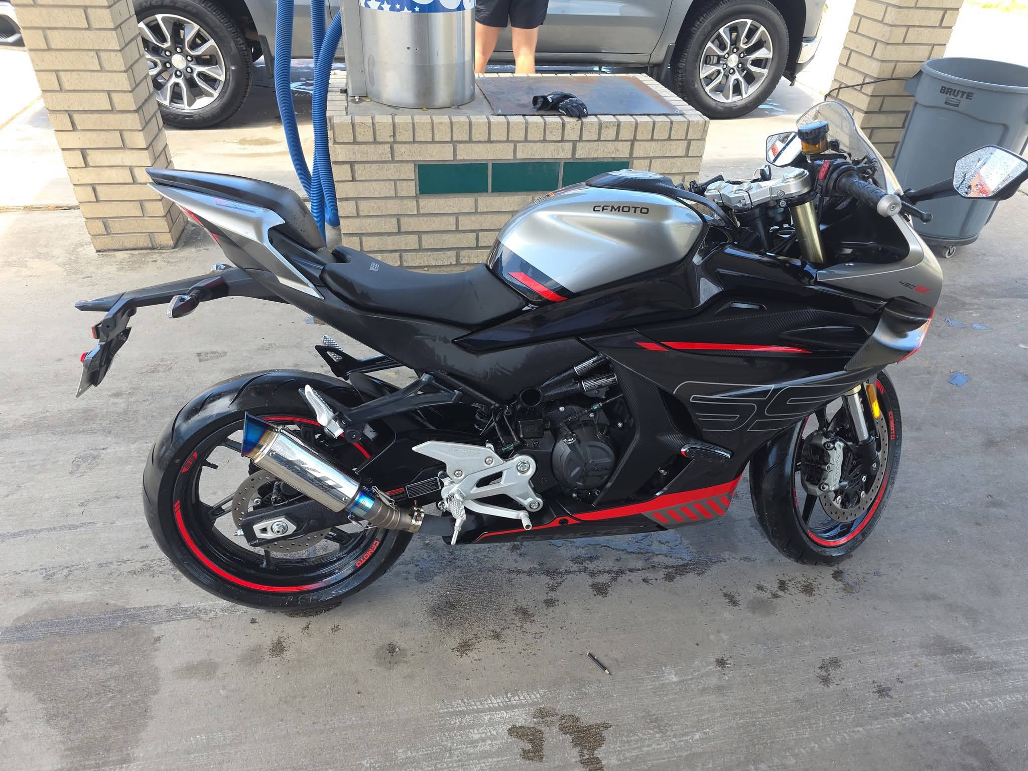 Cfmoto 450ss great beginner bike