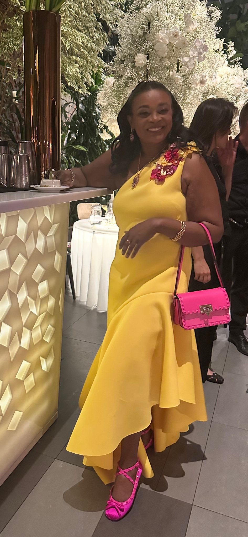 butter yellow maxi dress Calypso New inclusive ladies' sewing midi dres 4) / M (6 Width:B