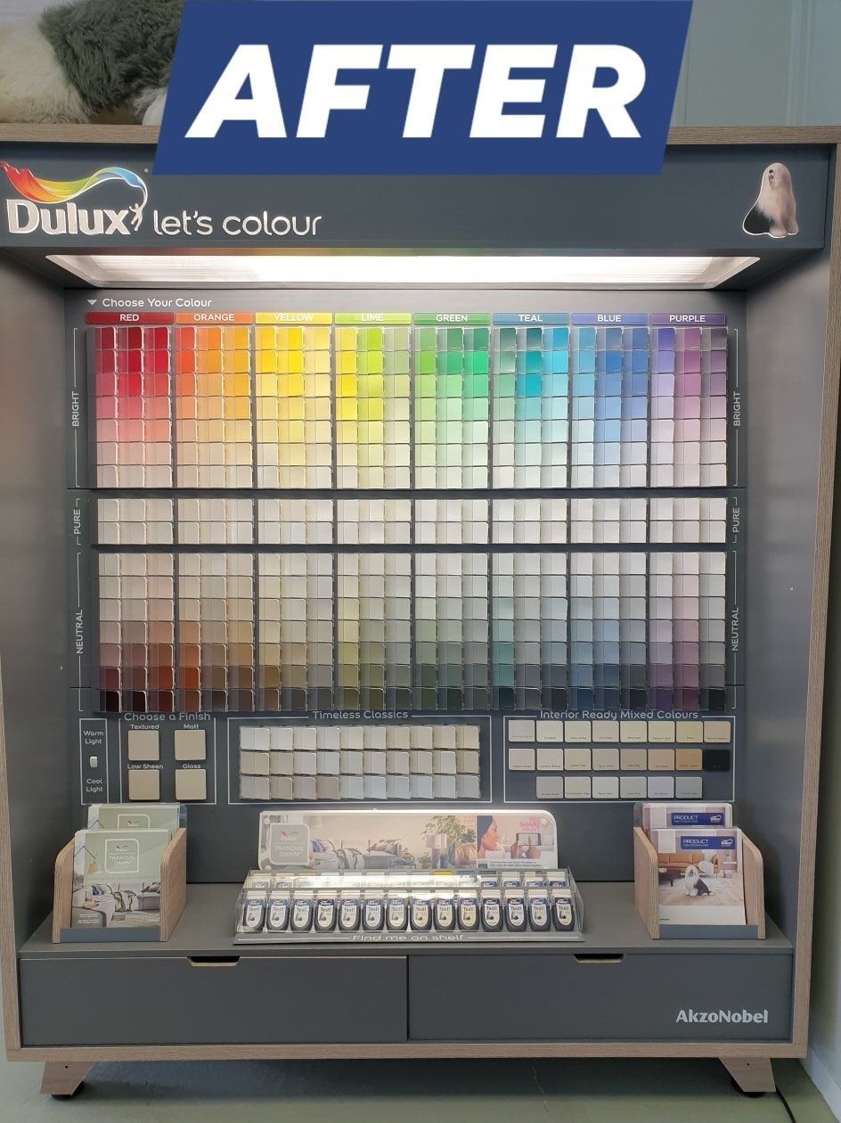 Our Dulux colour stand just got... - Prime Paint & Hardware | Facebook
