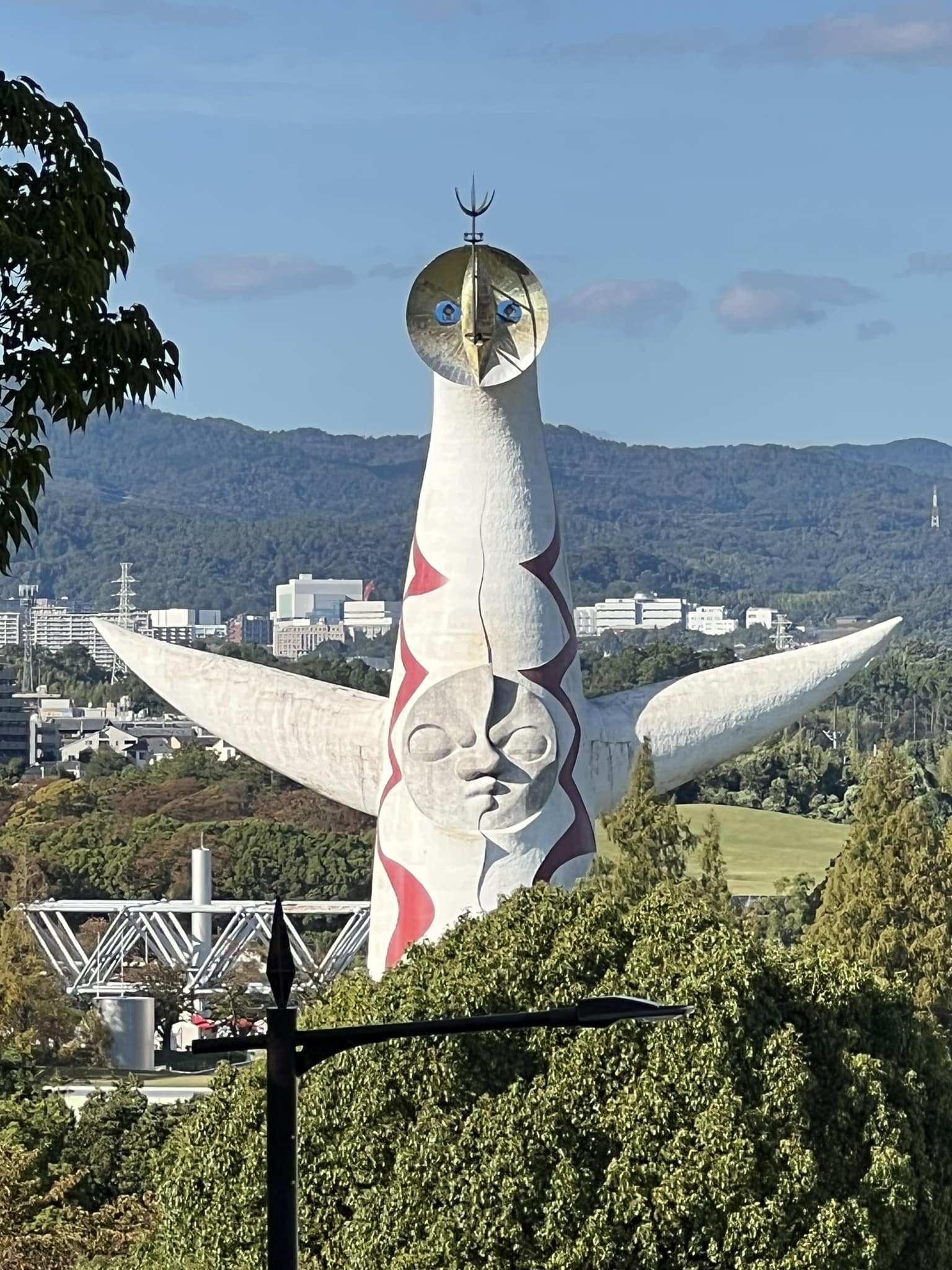 Osaka's Tower of the Sun at the 1970 Japan World Exposition