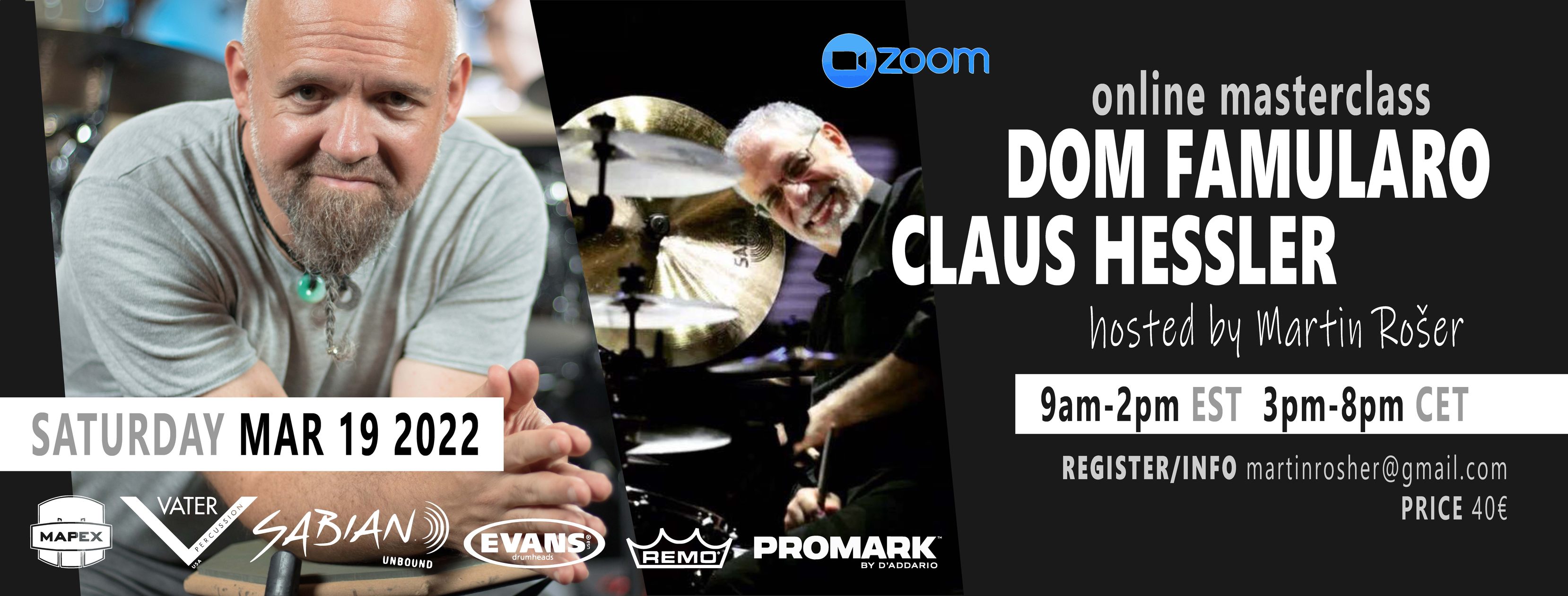 Martin Roser - musician, drummer, teacher - Home