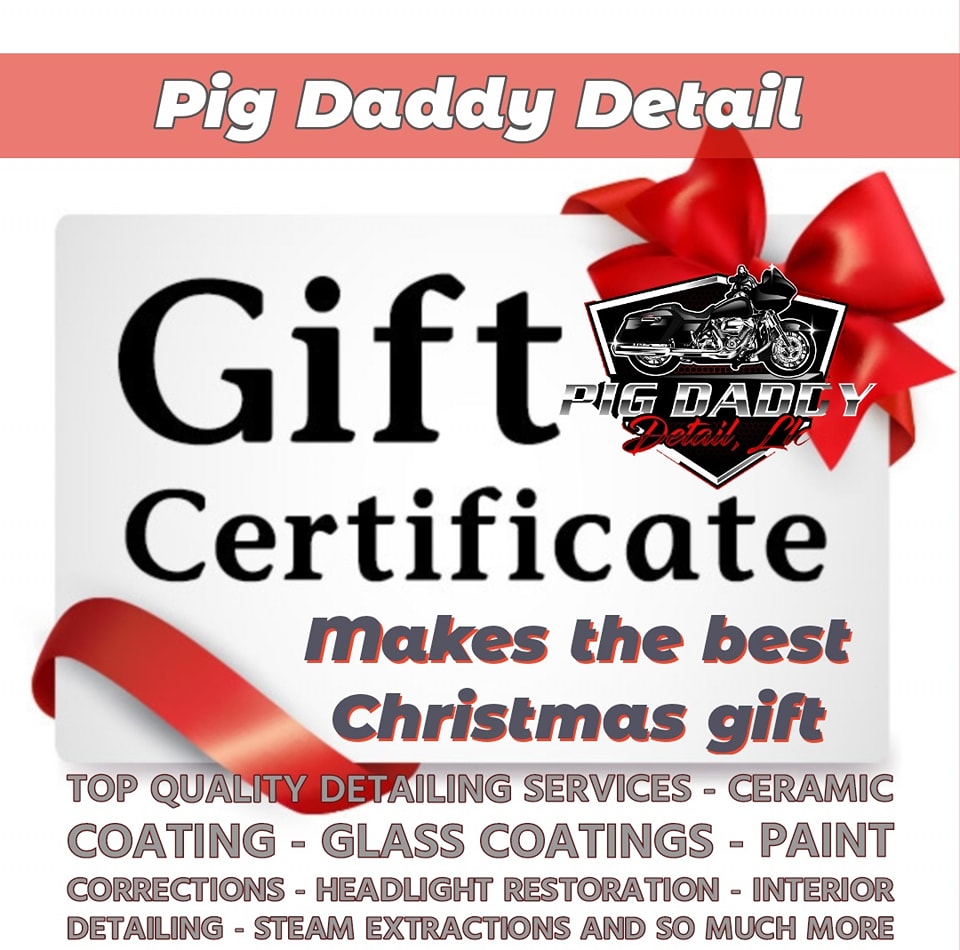 Gift Certificate for Car Detailing: Perfect Holiday Surprise
