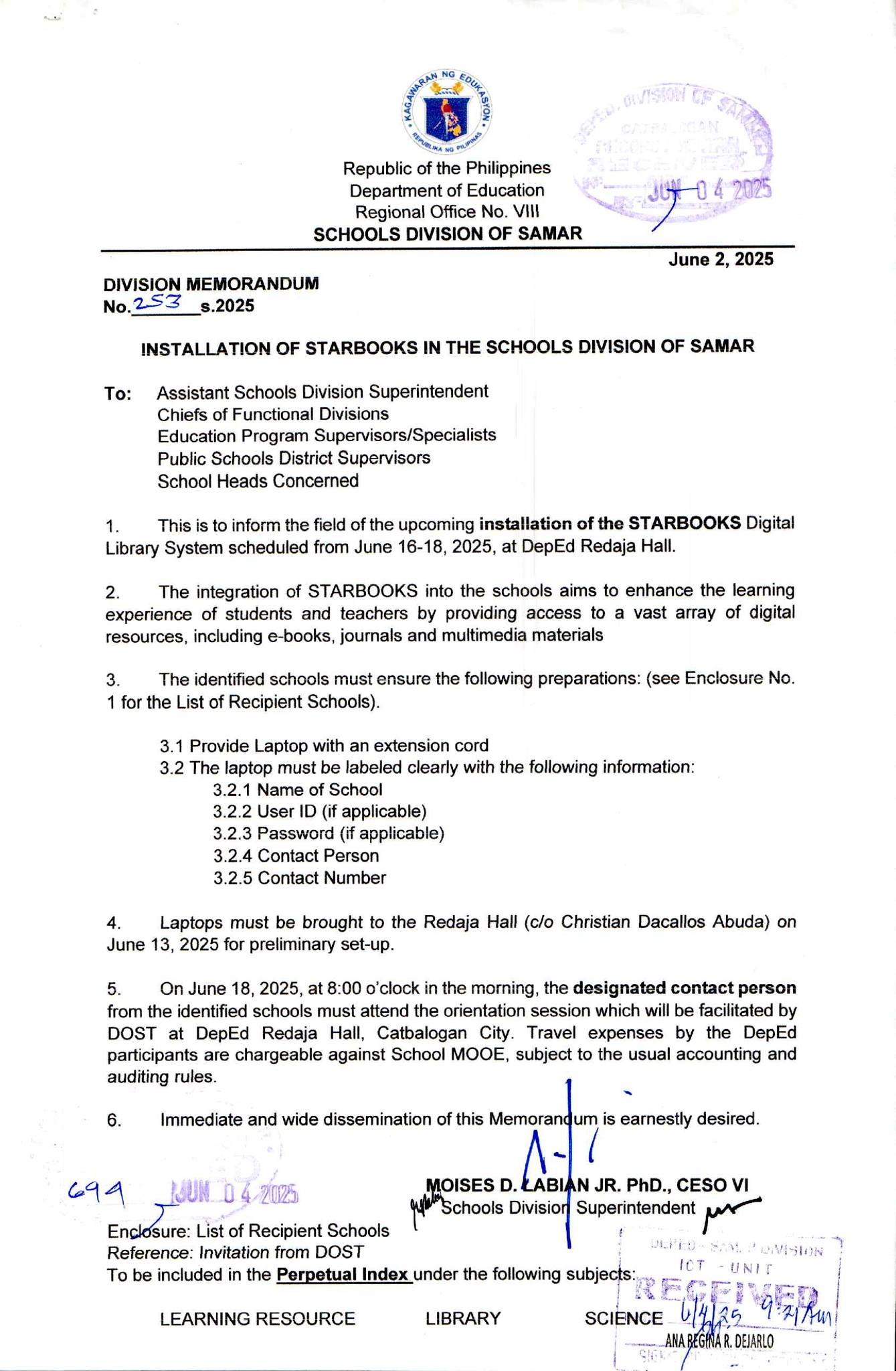 Samar ICT Community | Division Memorandum No | Facebook