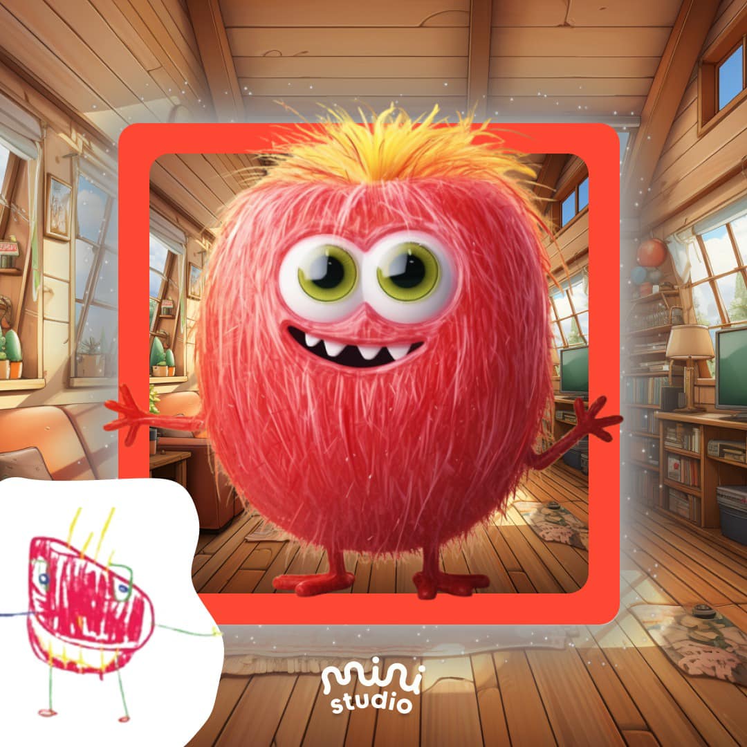Mini Studio - Meet the radiant AppleFuzz, 🍎A whimsical... | Facebook