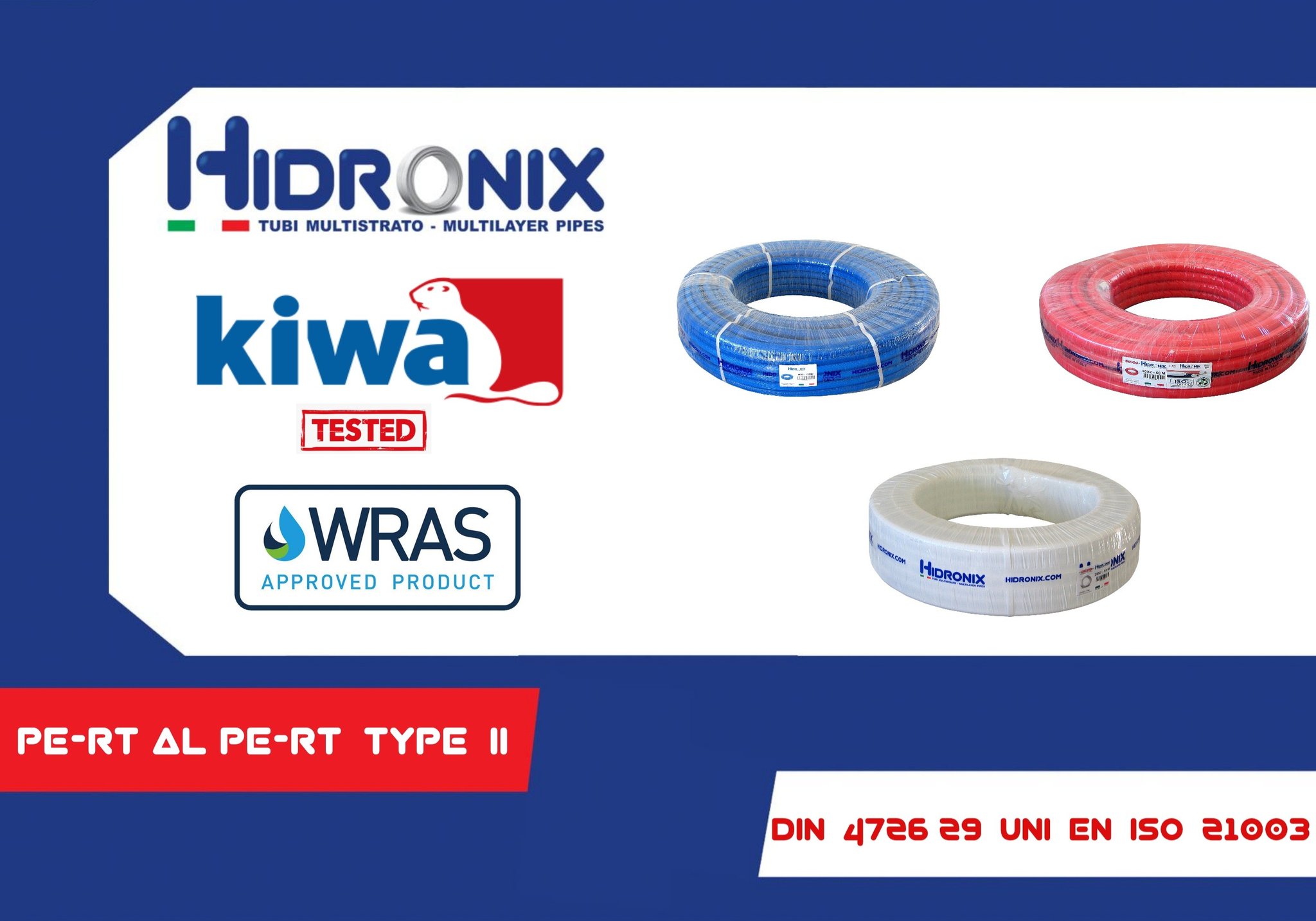 Hidronix Multilayer Pipes