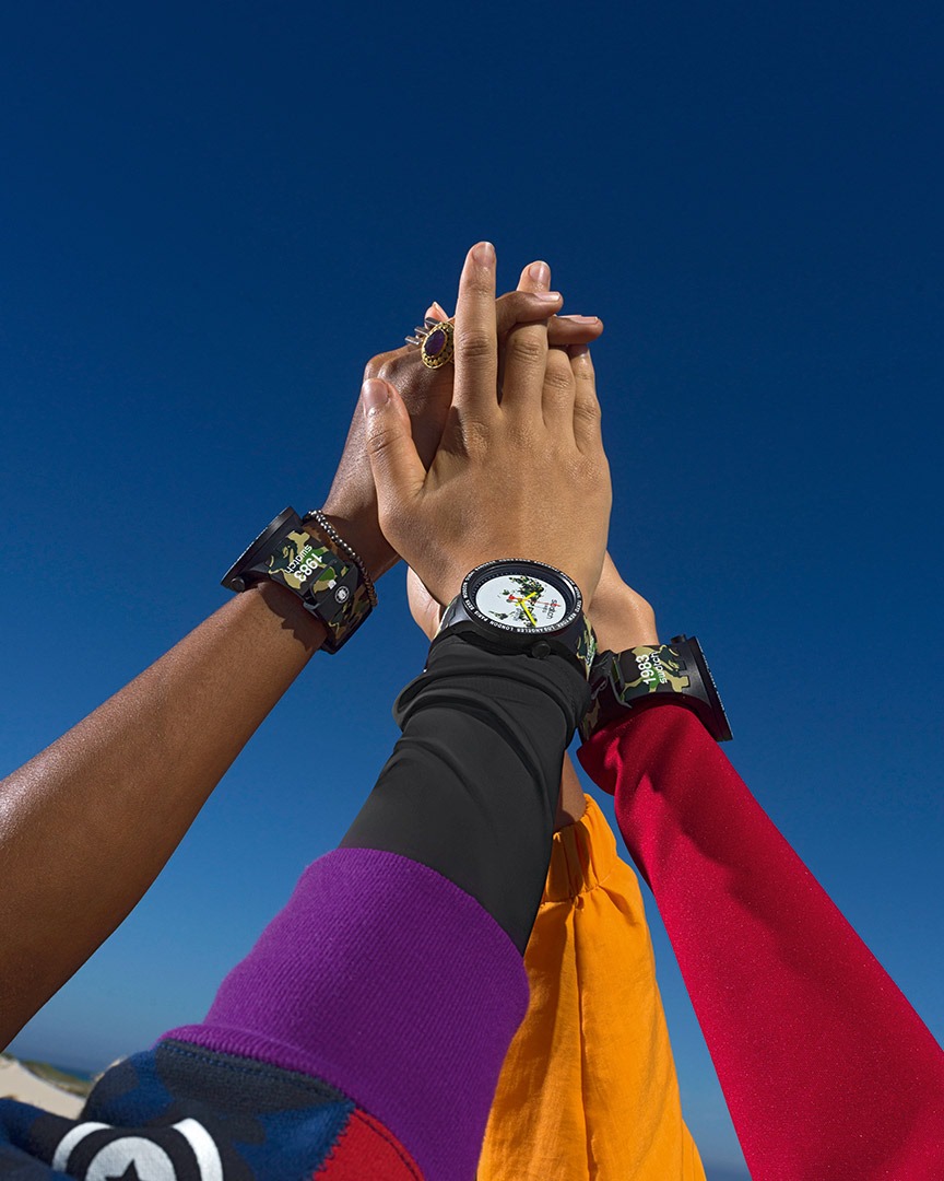 It was about time!! Check out the new #SwatchxBape inspired by the