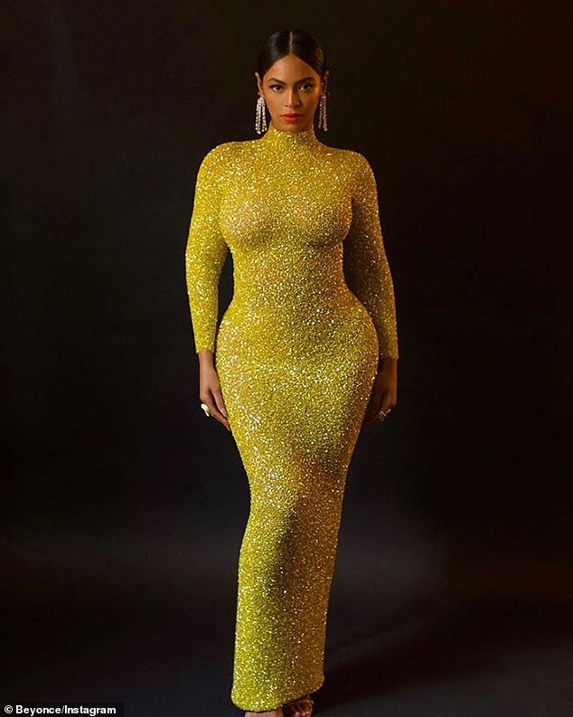 gold beyonce dress The Beyonc Beyonce Knowles-Carter (Gold Dress) Cardboard