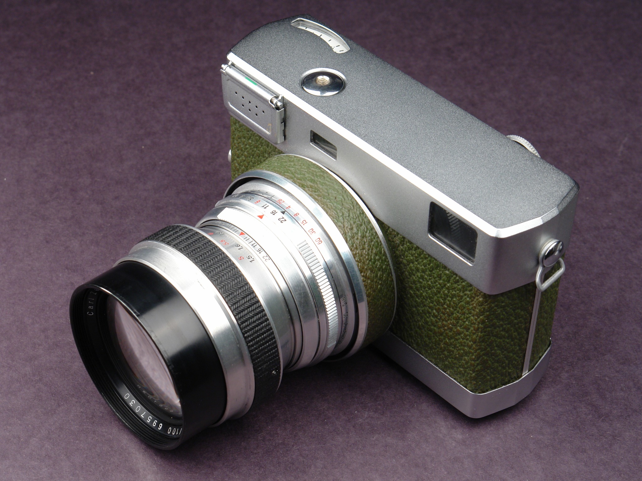 Werra Matic 35mm rangefinder camera with Tessar 50mm f2.8 lens