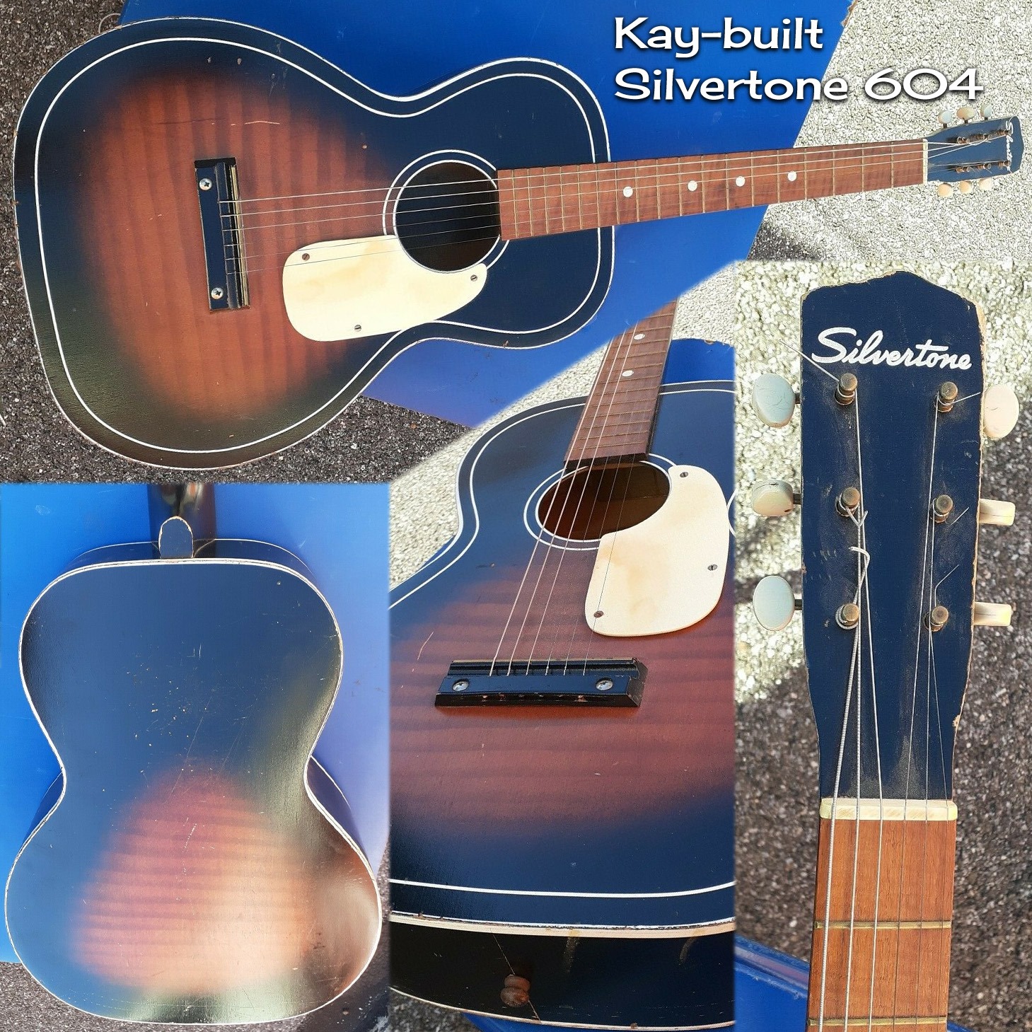 Silvertone 1965年 604ヴィンテージギター stella kay For some Sears customers in the 1960s, when they ordered a