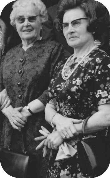 Deze prent met de 2 dames werd ons... - Zo was Bonheiden