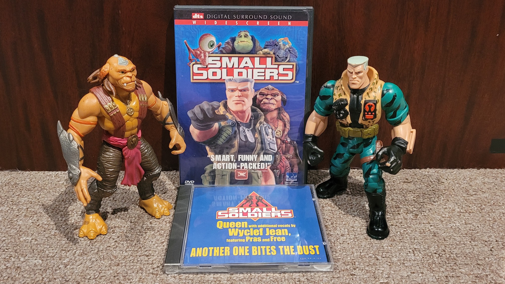 Small Soldiers Chip Hazard and Archer figures from 1998