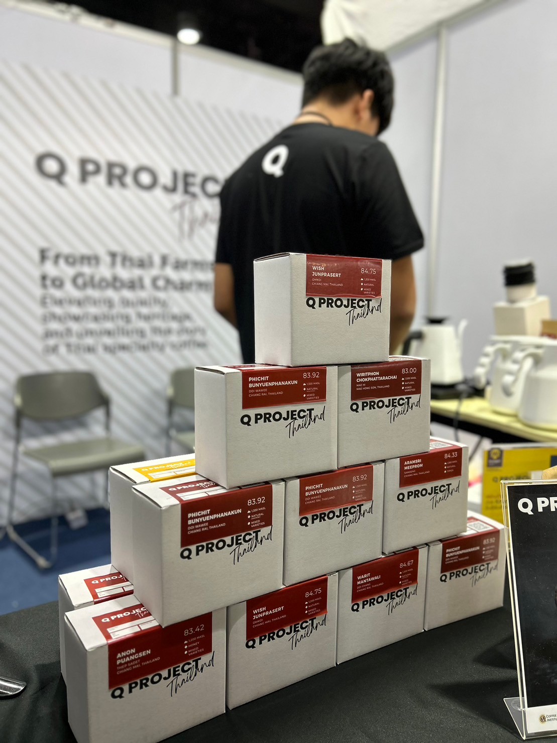 พบกับภาพบรรยากาศบางส่วนจาก Booth Q... - Q Project Thailand