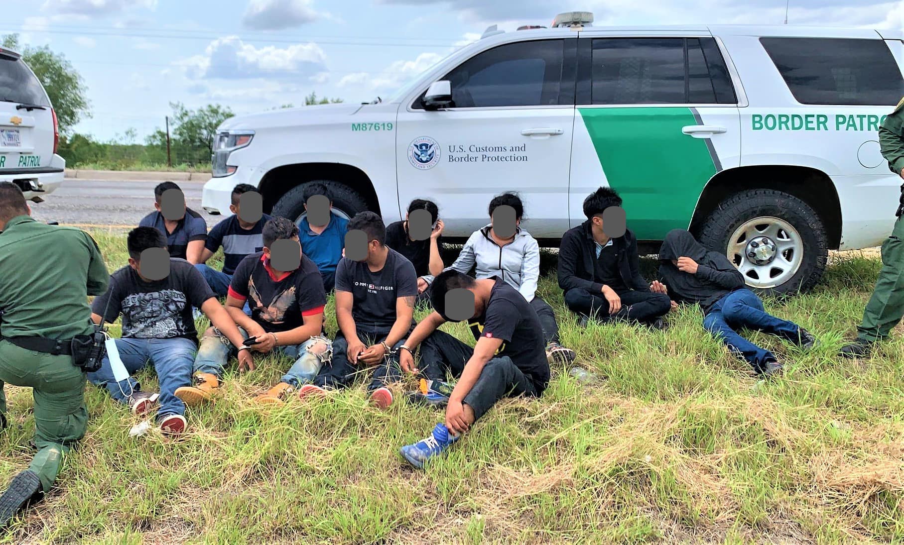 US Border Patrol agents... - US Border Patrol Laredo Sector