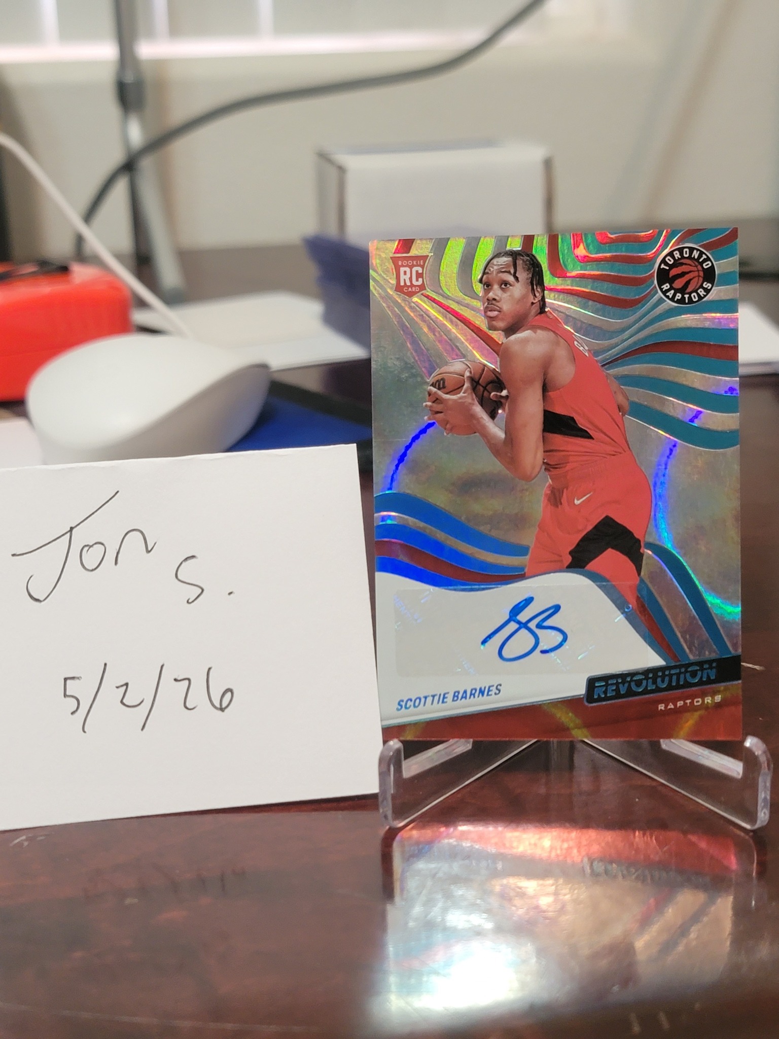 Scottie Barnes rookie auto for sale