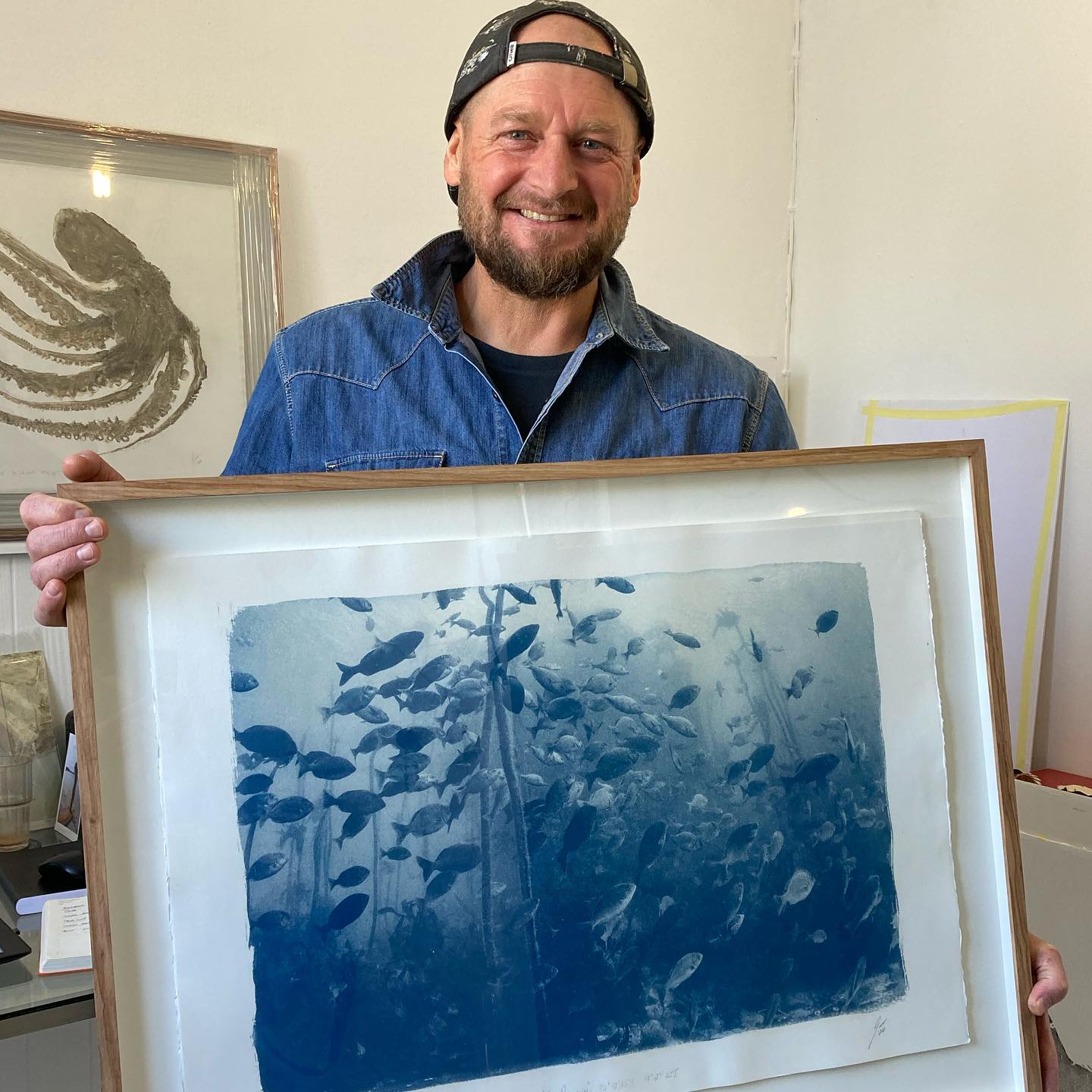 Wildwanderer - ‘The Aquarium ‘ cyanotype print. My mate... | Facebook