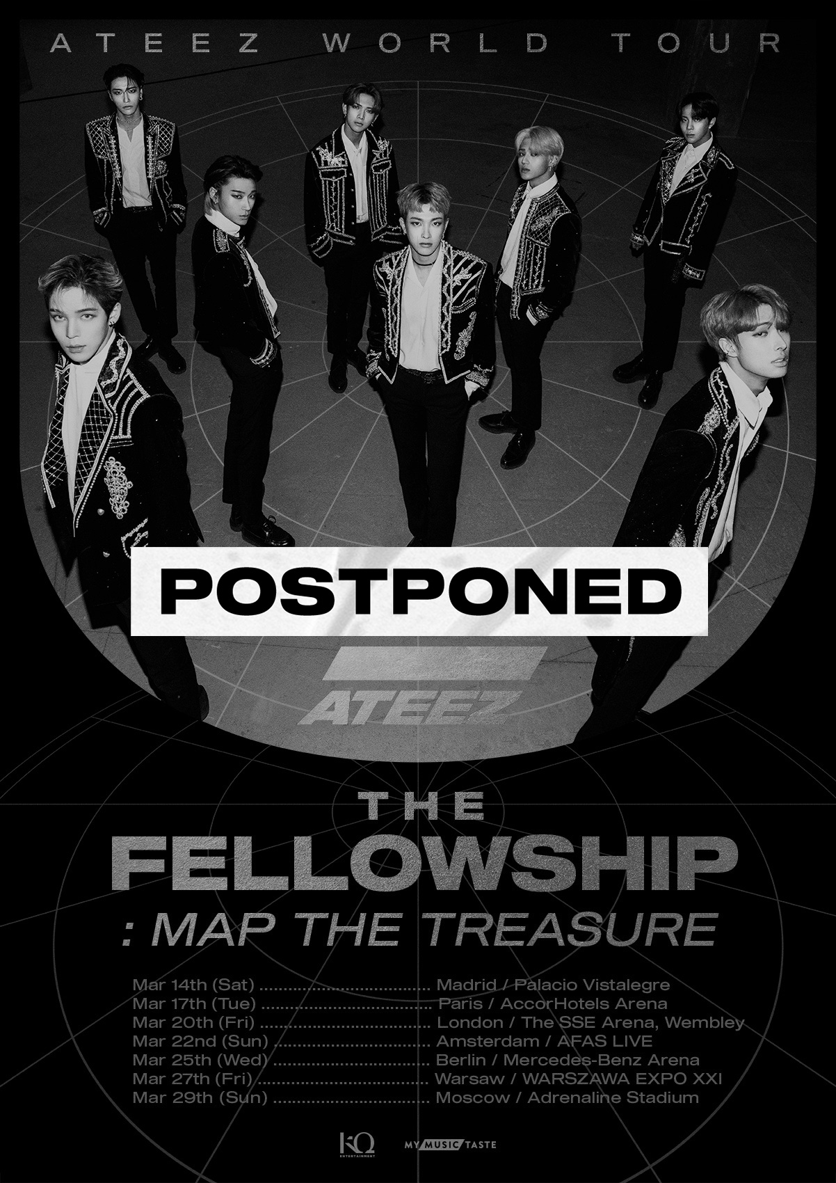 📢] ATEEZ(에이티즈) World Tour [The Fellowship : Map The Treasure