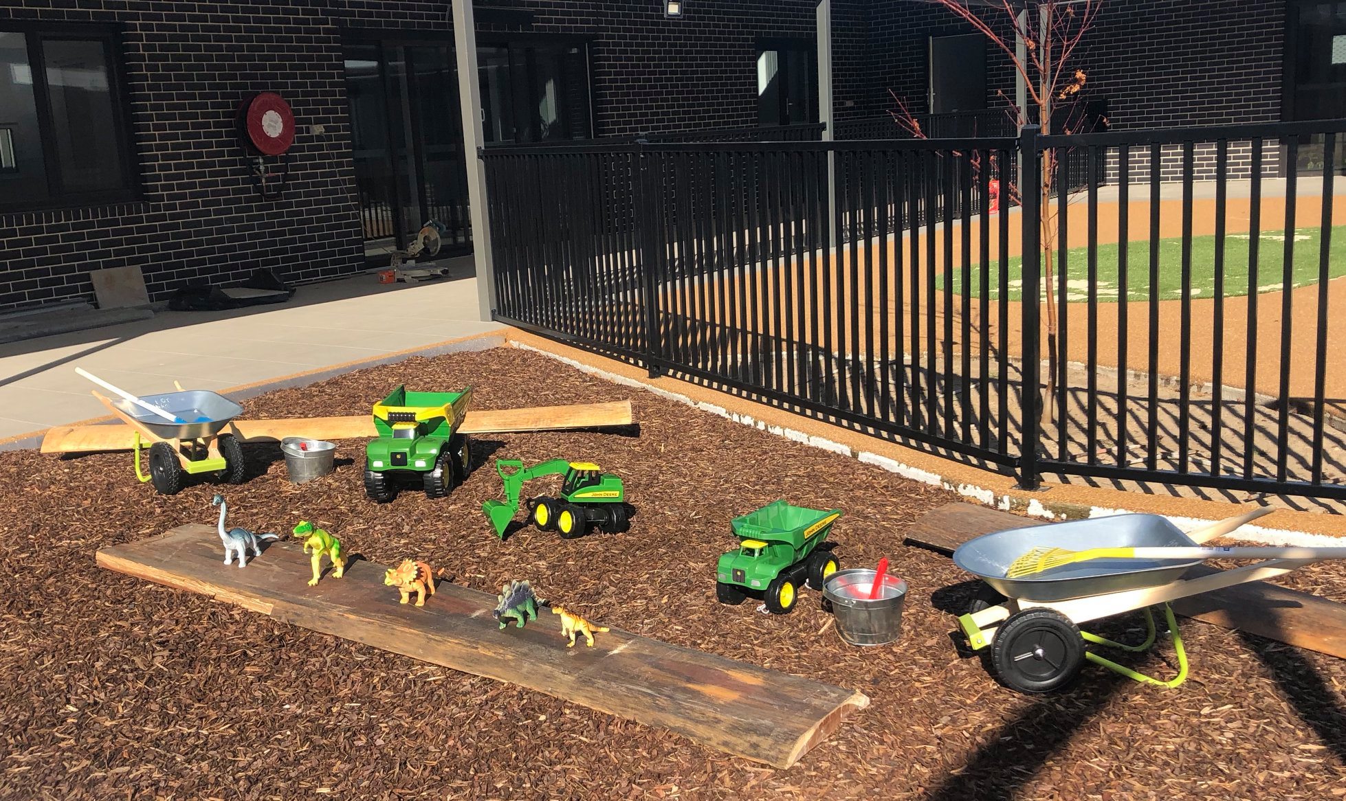 Our natural bark play area... - Kin Early Learning Centre | Facebook