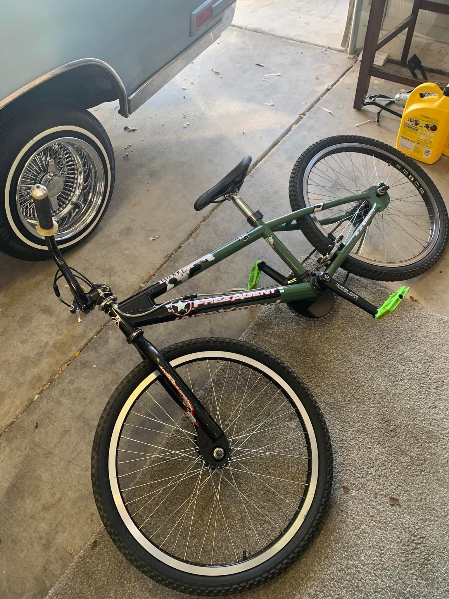 Original 2003 Free Agent Hell Cat BMX bike