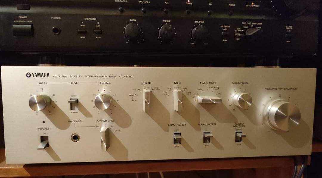 Yamaha CA-600 amplifier repair experience