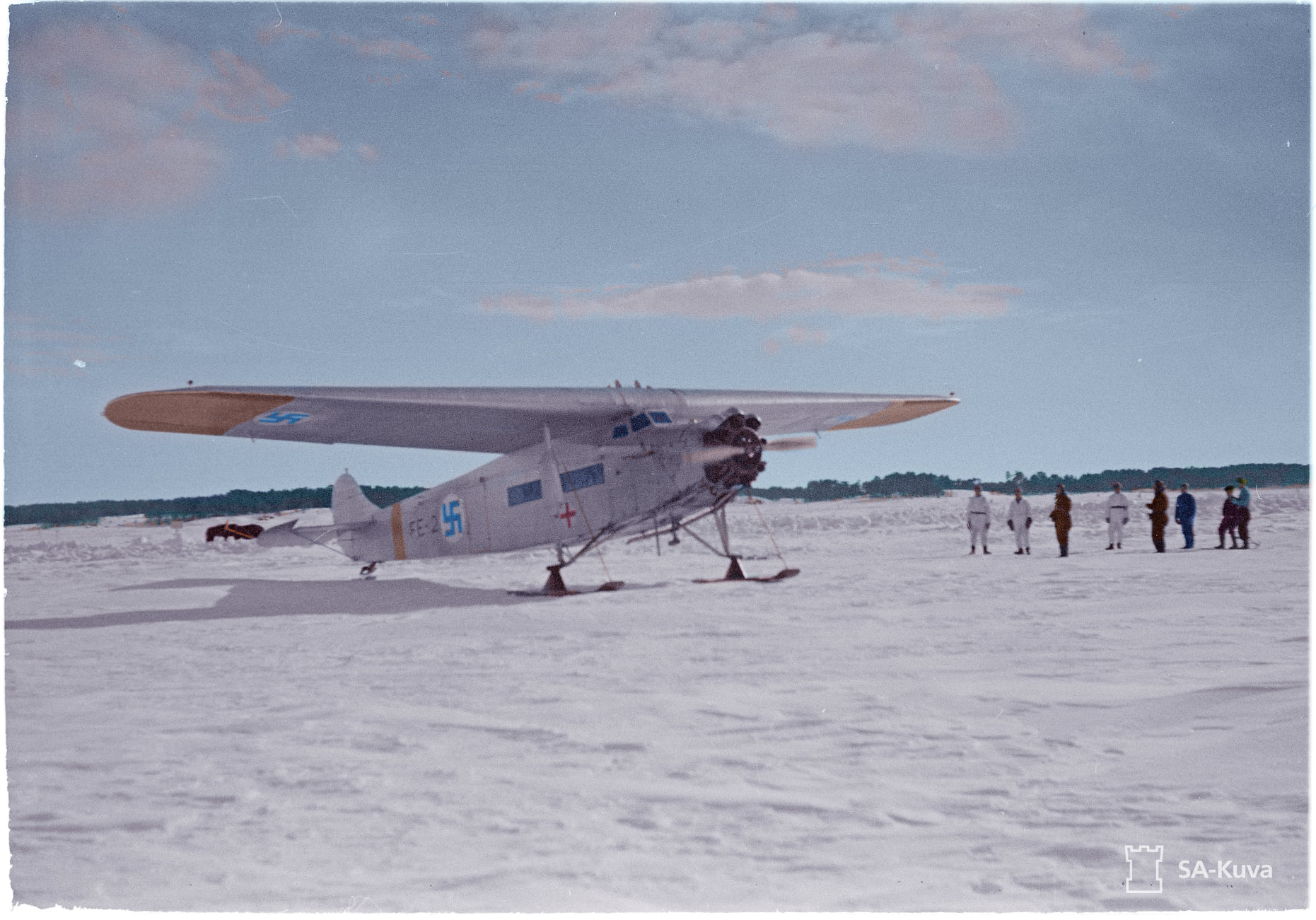 Something different for Friday. Fokker F.VII by Max Millar. The 