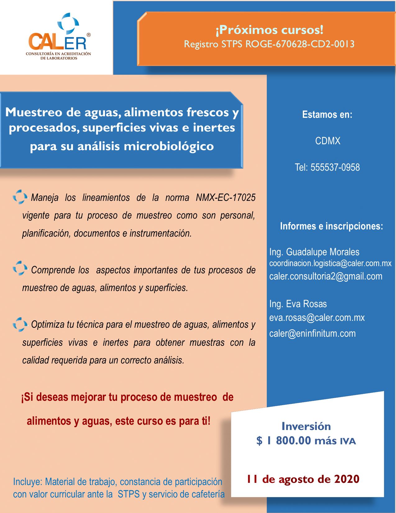 Caler - ¡Conoces los aspectos del proceso de muestreo que... | Facebook