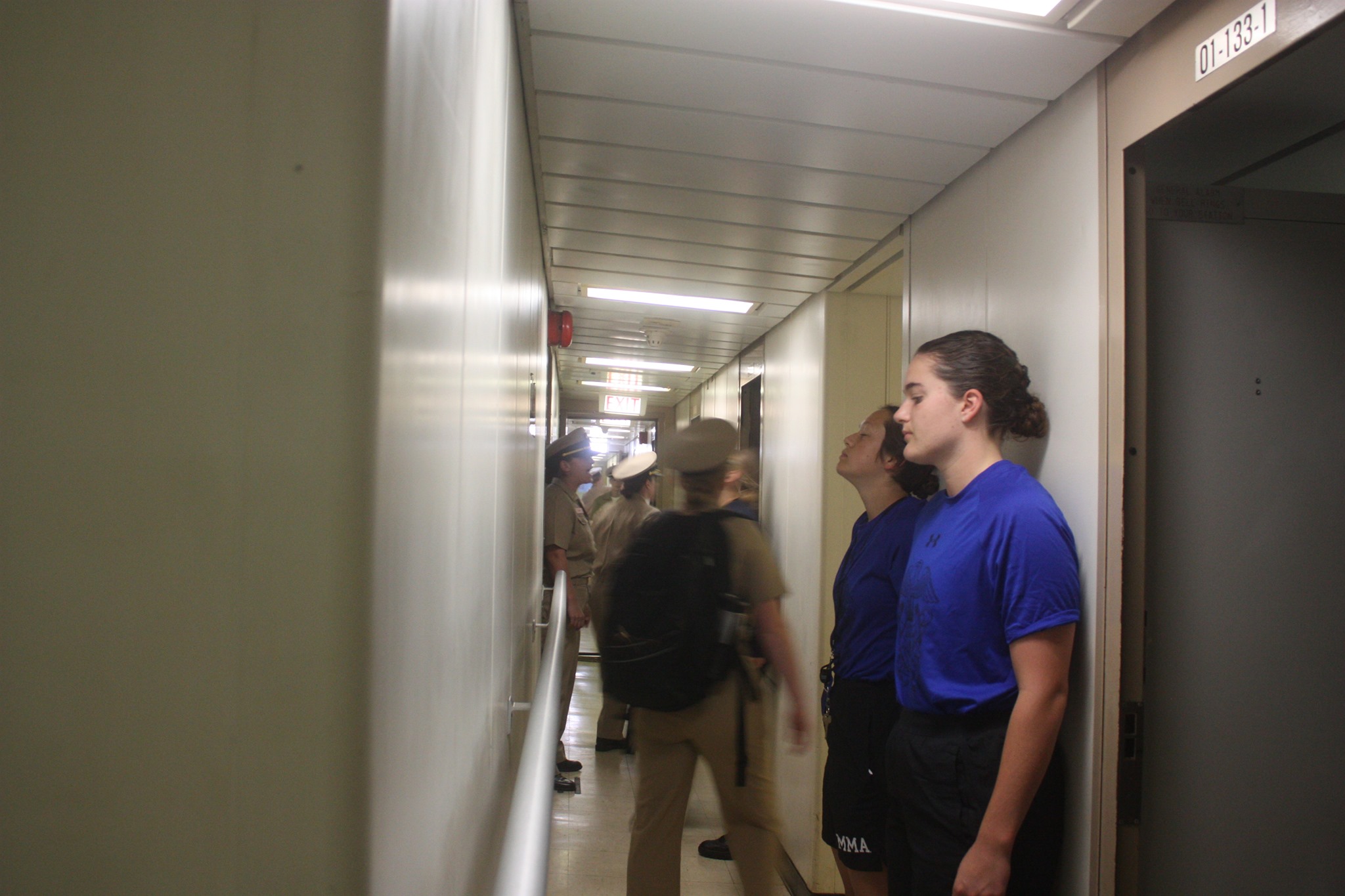 With the... - Maine Maritime Academy's Regiment of Midshipmen